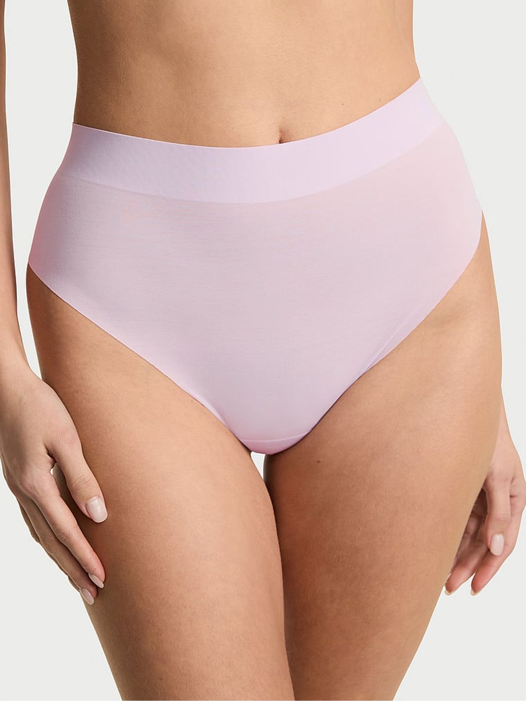 Delicate Violet Purple Thong Shaping SheerSmoothing™ Knickers - Image 1 of 2