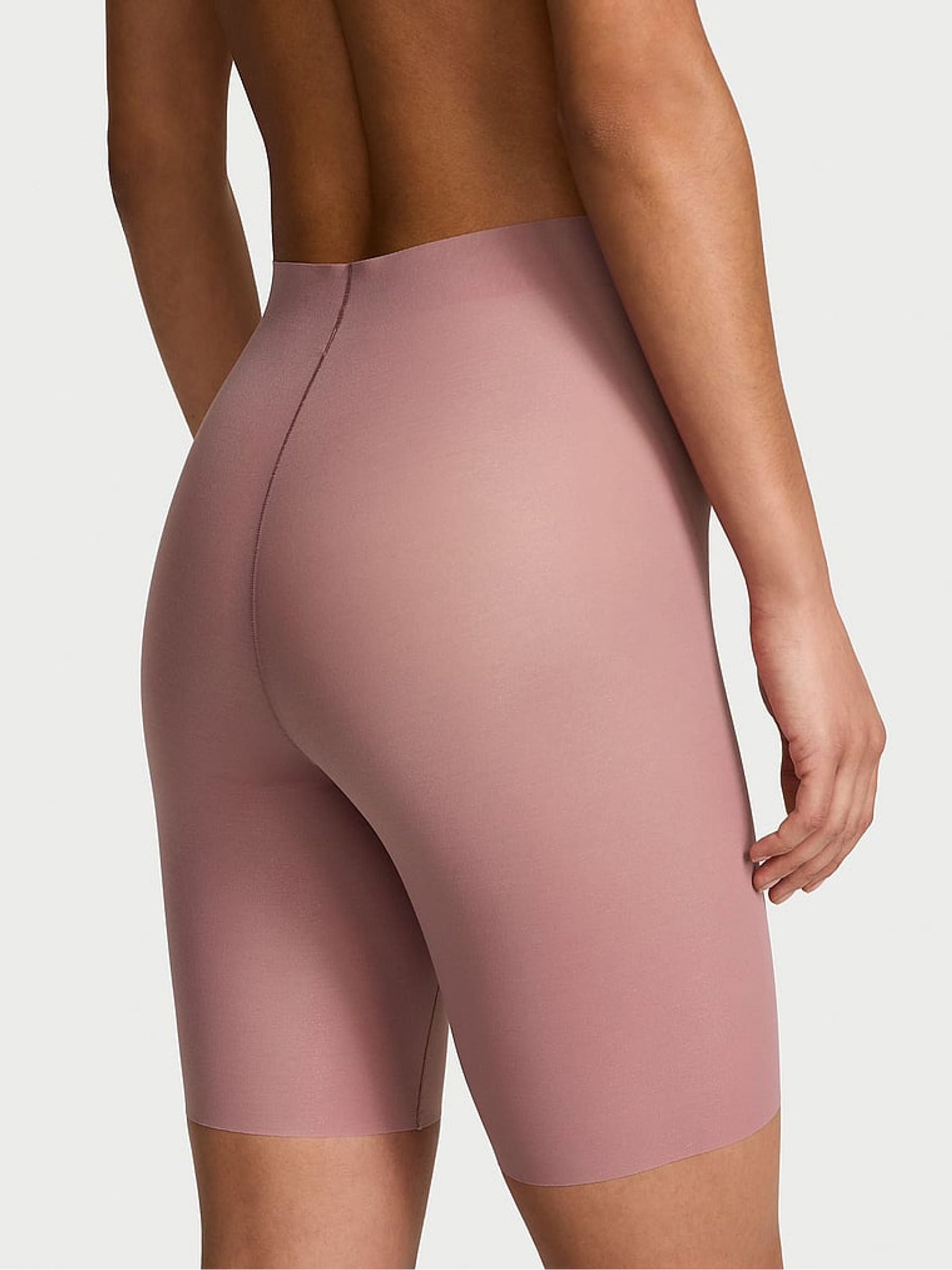 Nostalgia Rose Pink Mid Thigh Shaping SheerSmoothing™ Knickers - Image 2 of 3