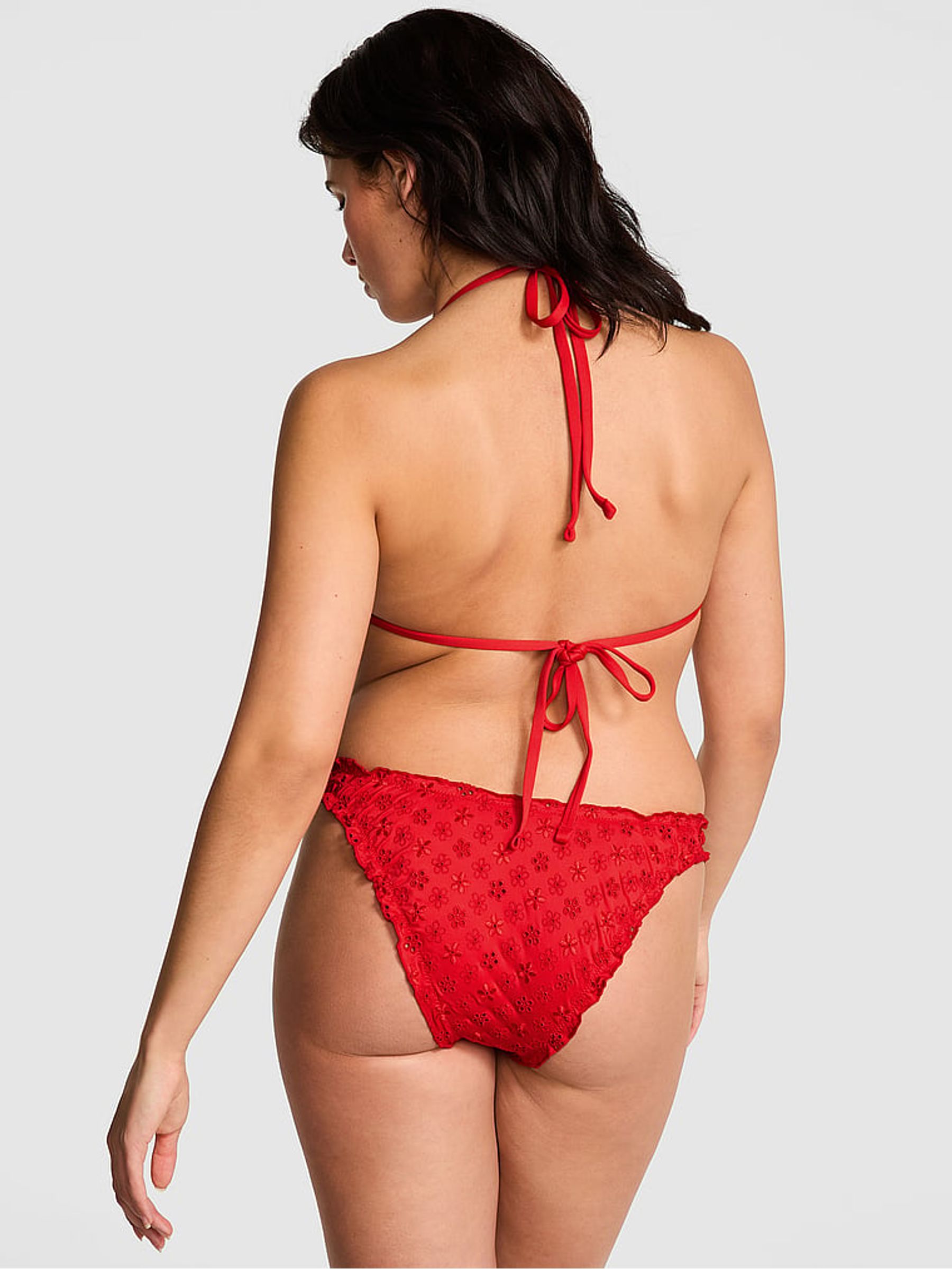 Bandana Red Reign Triangle Bikini Top - Image 2 of 4
