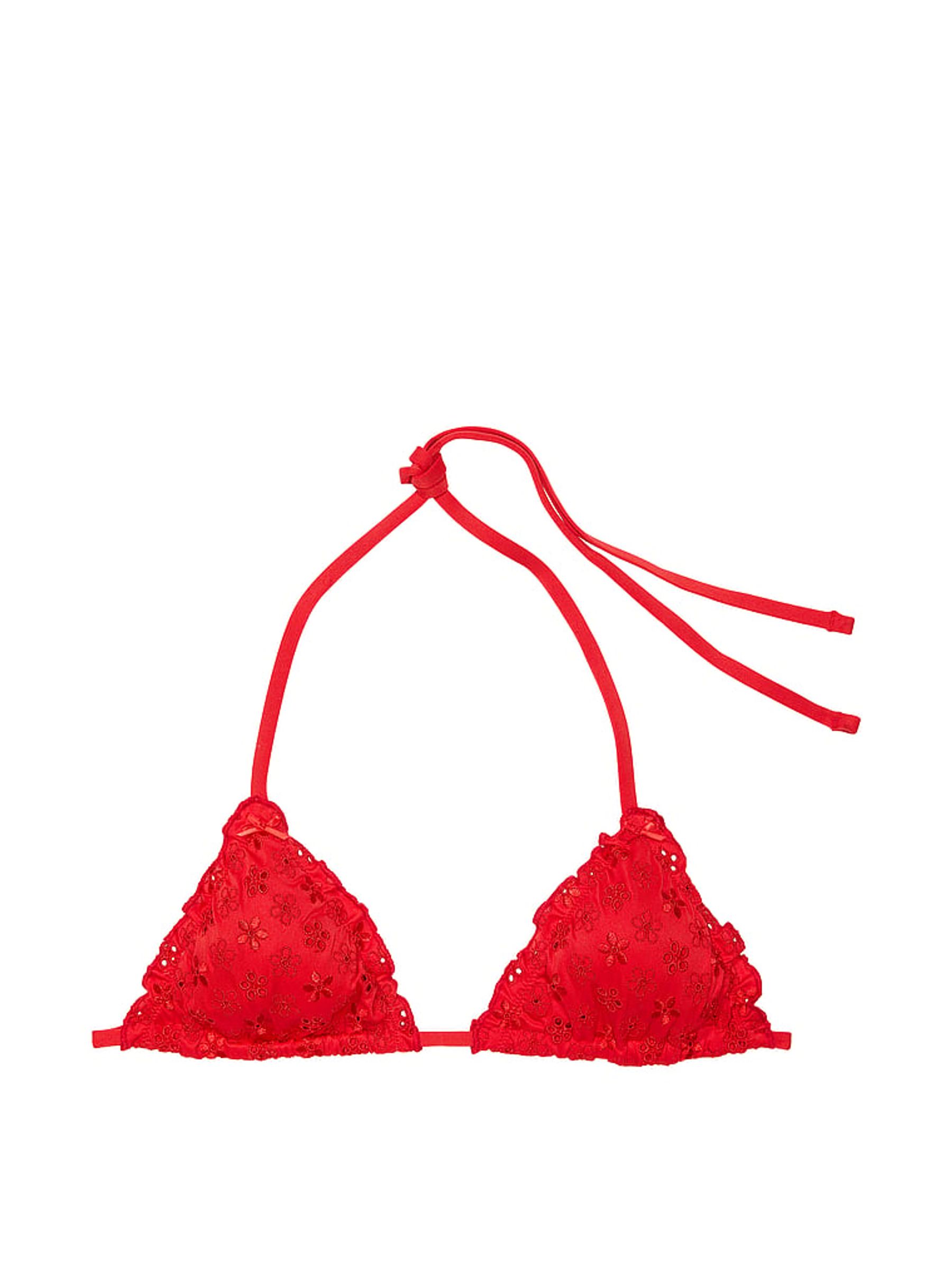 Bandana Red Reign Triangle Bikini Top - Image 4 of 4