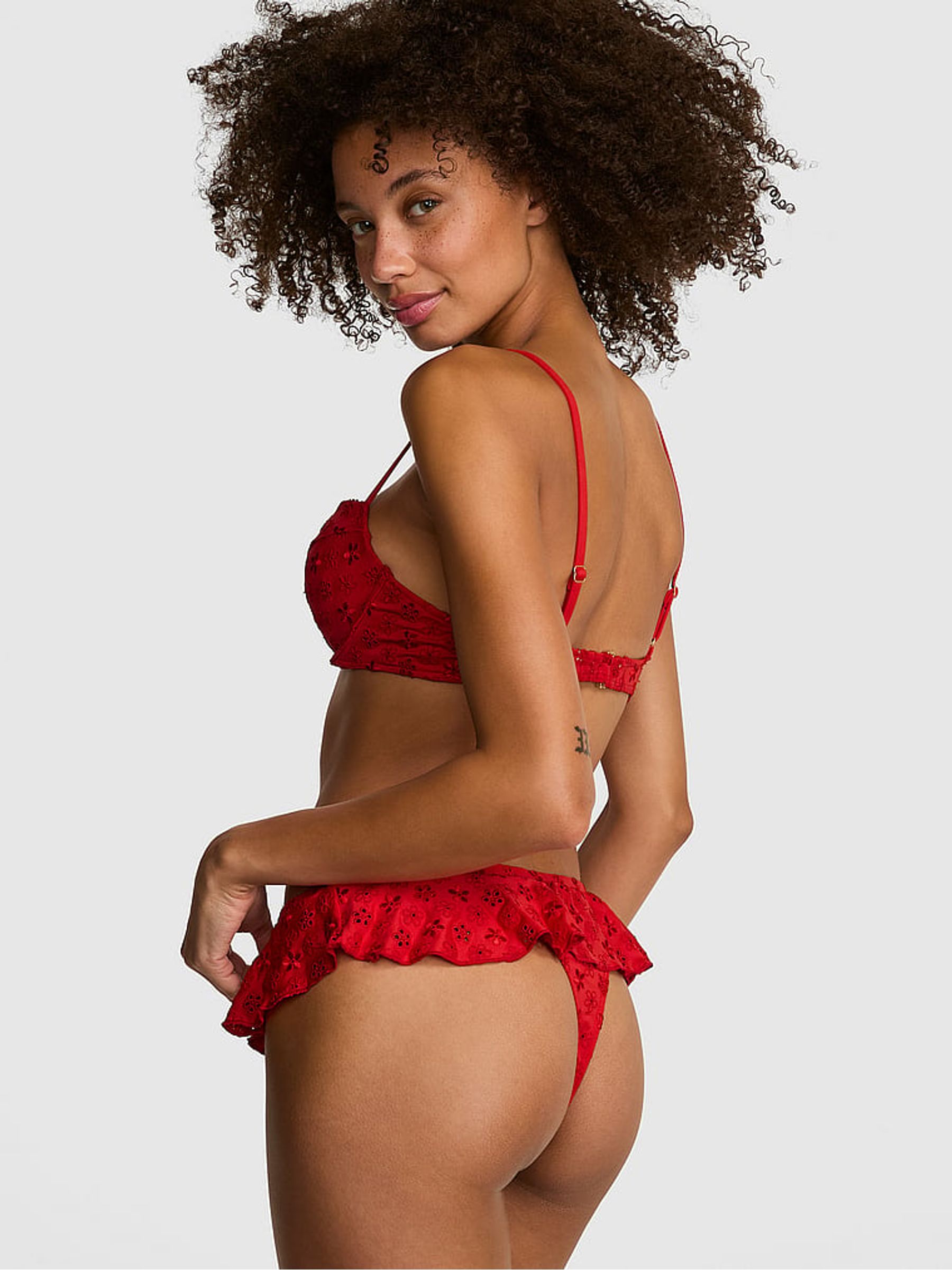 Bandana Red Ryder Push Up Bikini Top - Image 2 of 4