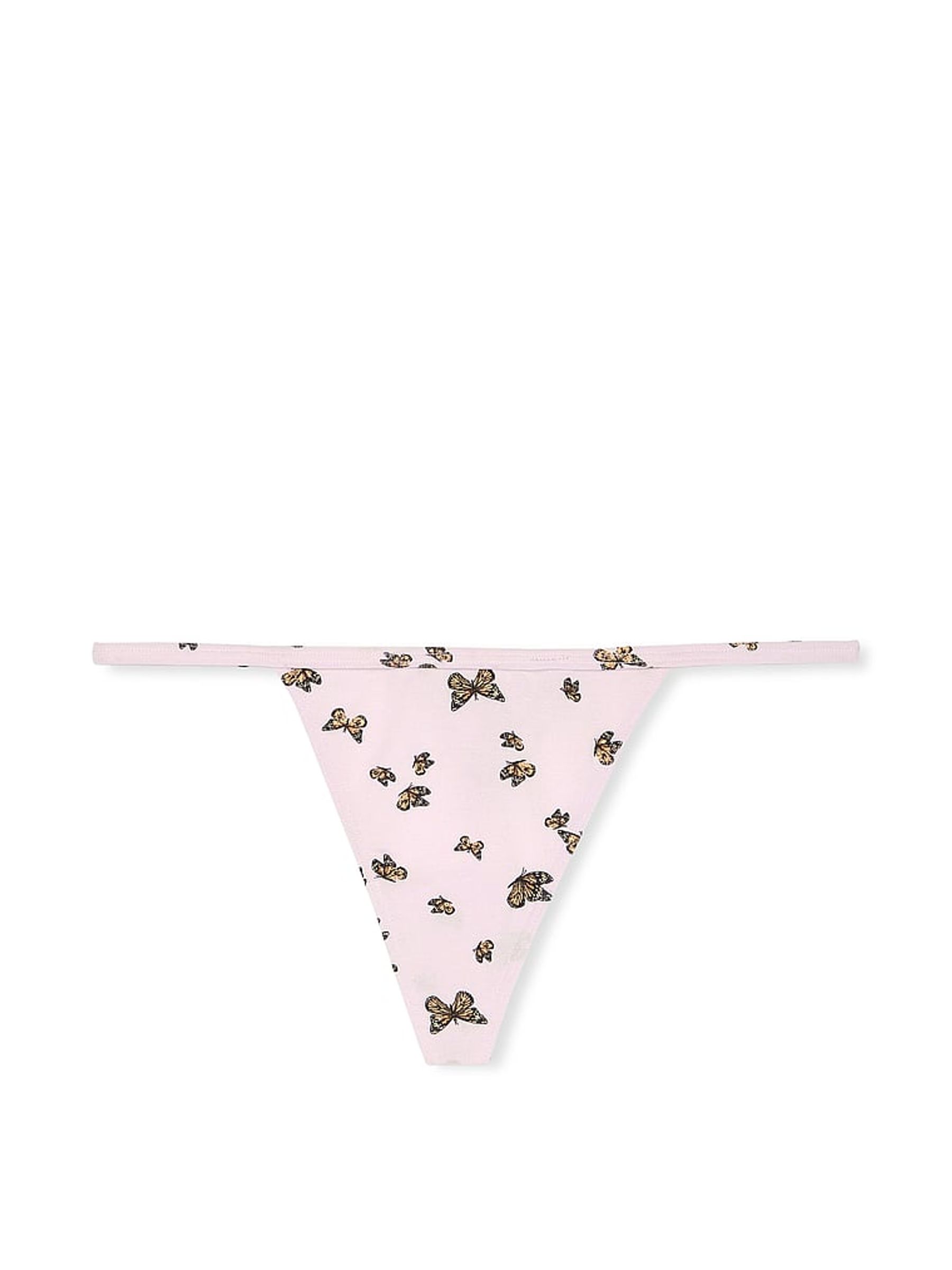 Delicate Violet Purple Butterfly G String Knickers - Image 3 of 3