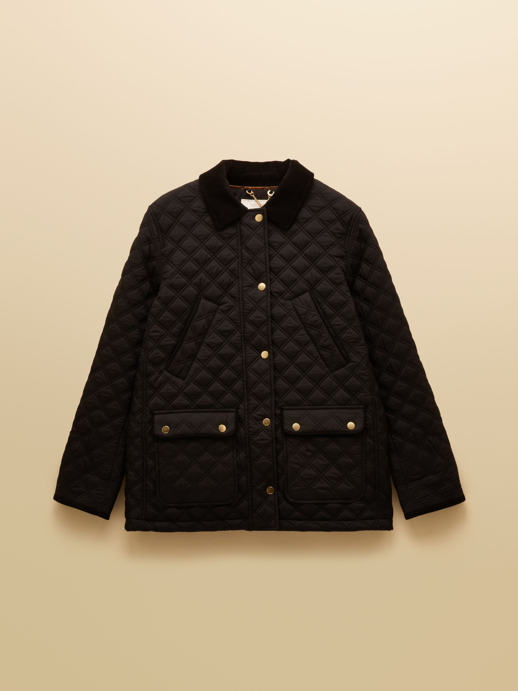 Beatrix Black Showerproof Diamond Quilted Coat - Image 12 of 12 Beatrix Black Showerproof Diamond Quilted Coat - Image 12 of 12