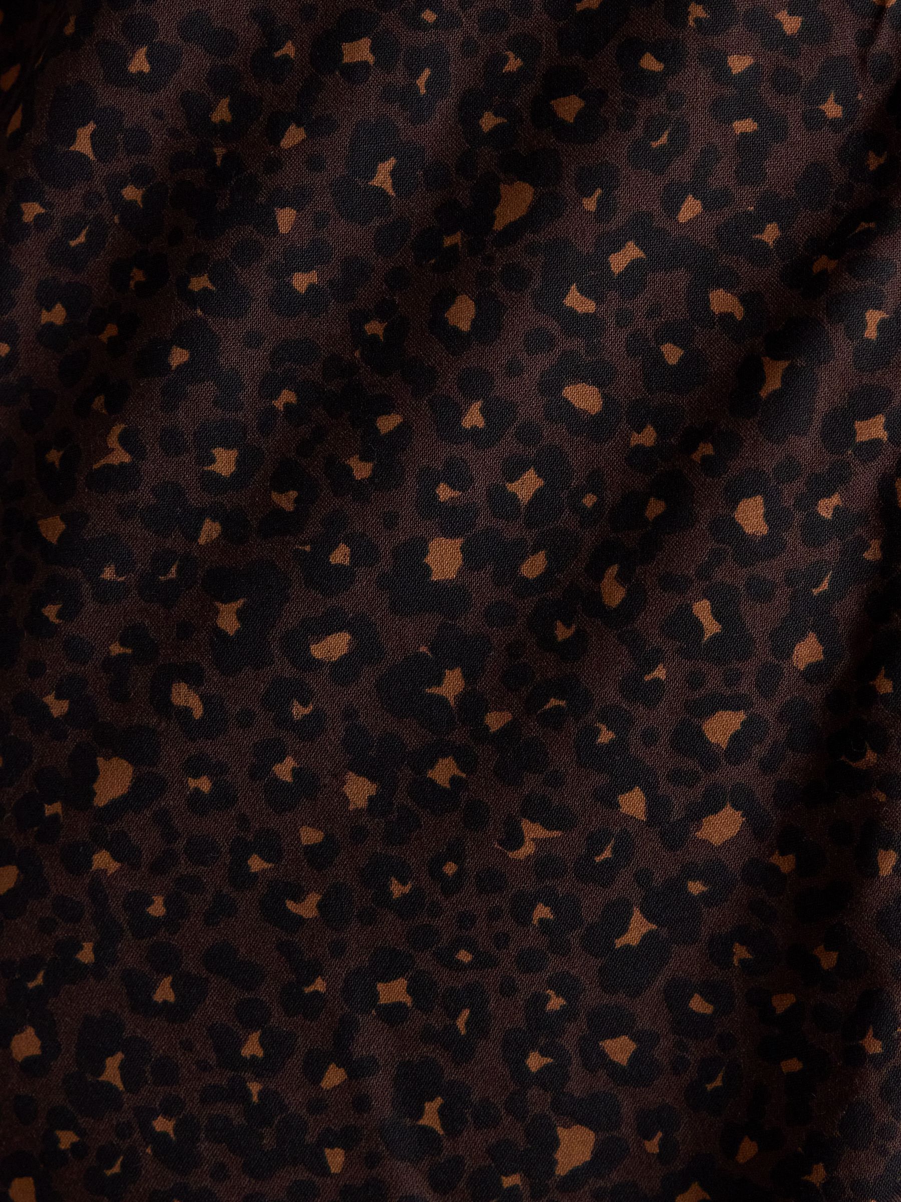 Elvina Brown Leopard Relaxed Fit Shirt - Image 6 of 7