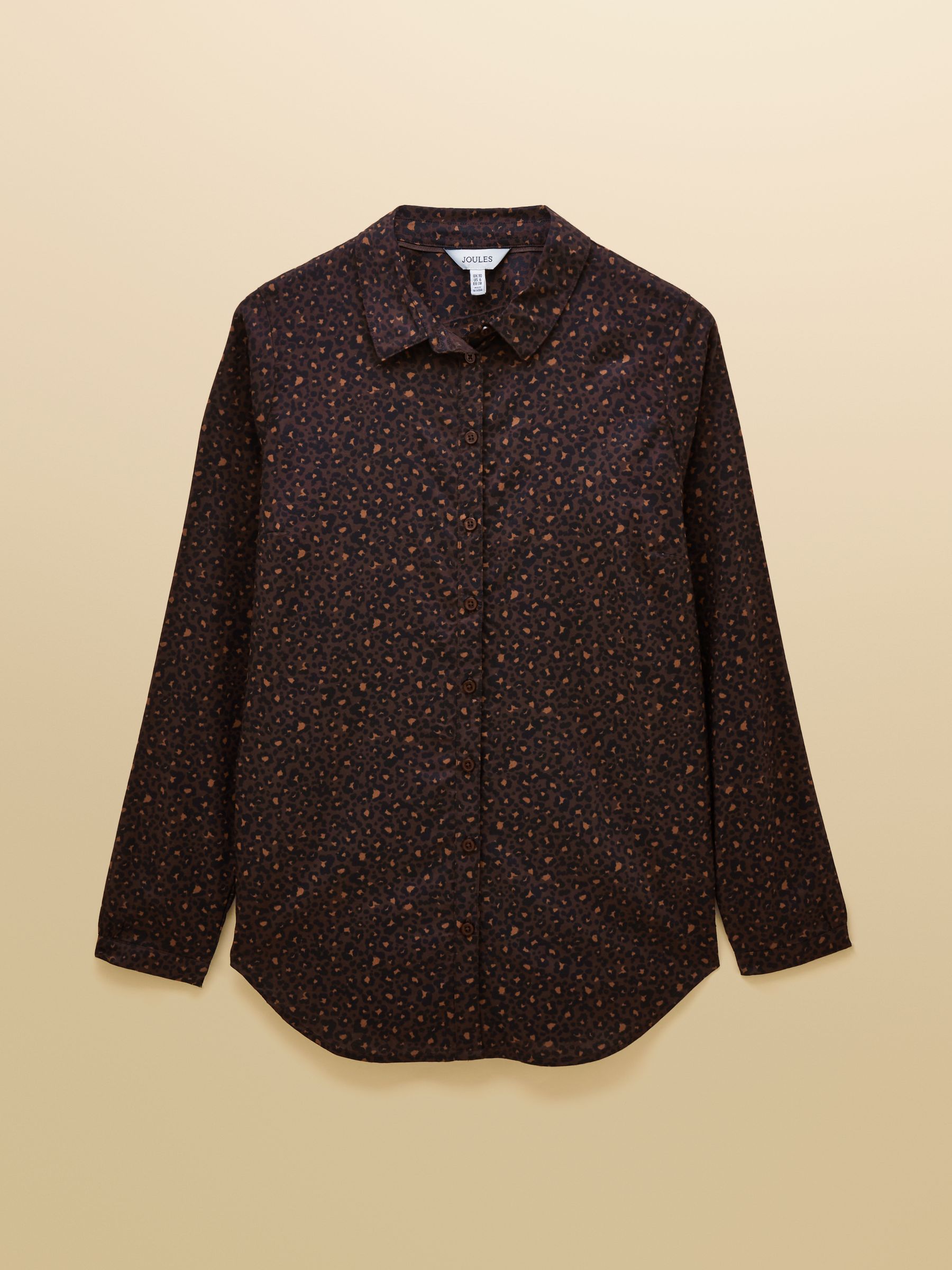 Elvina Brown Leopard Relaxed Fit Shirt - Image 7 of 7