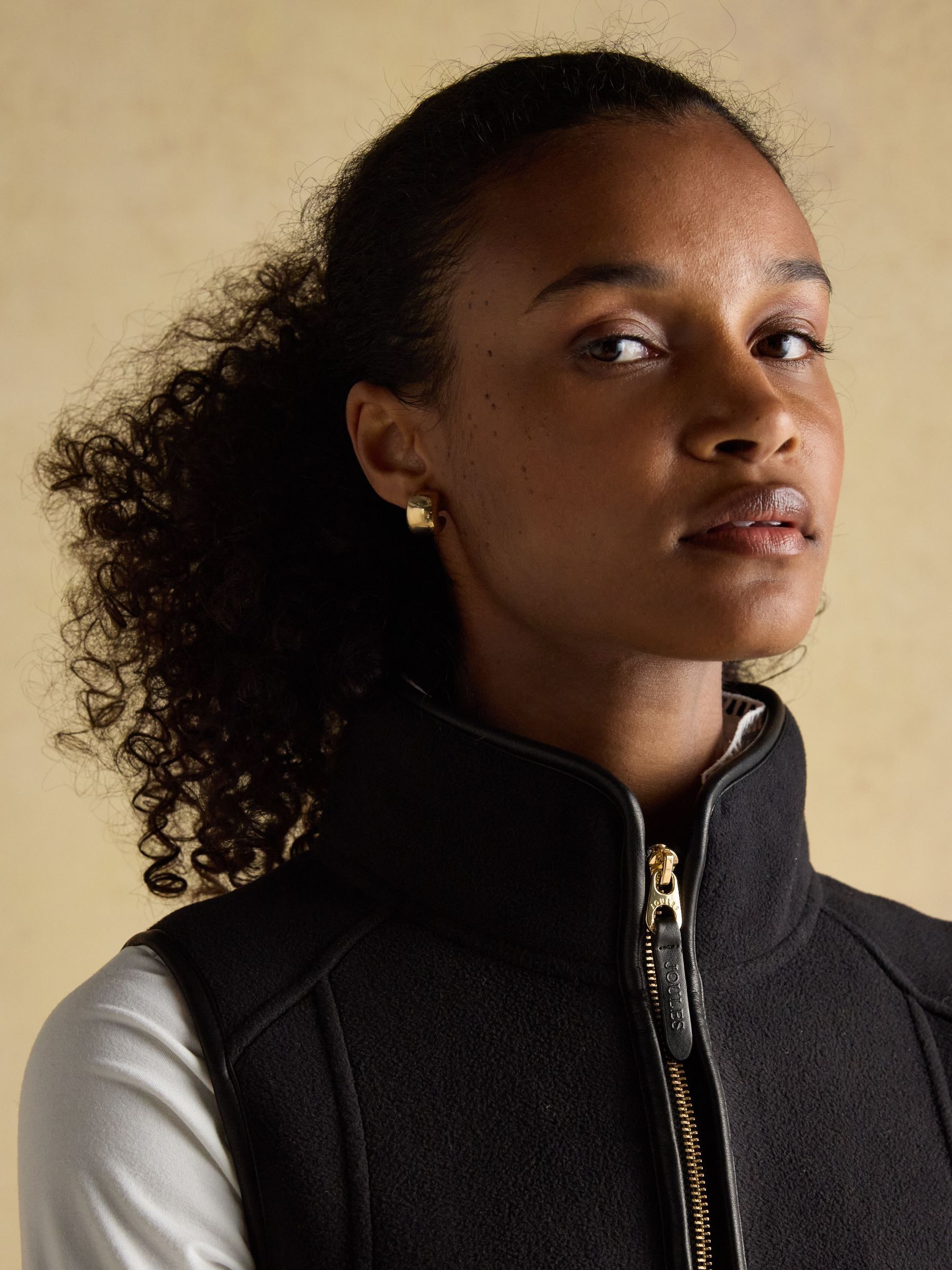 Heritage Black Fleece Gilet - Image 4 of 8