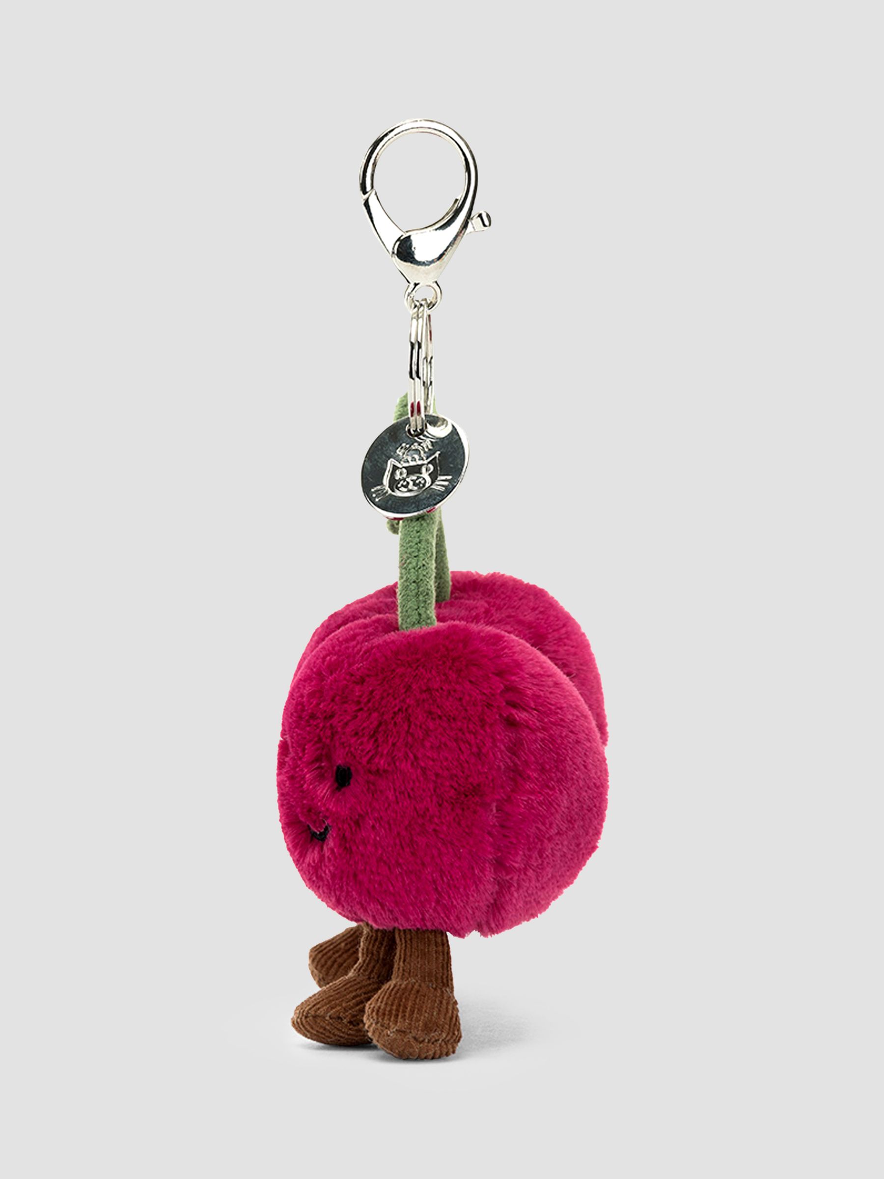 Jellycat Amuseables Cherries Bag Charm - Image 2 of 4