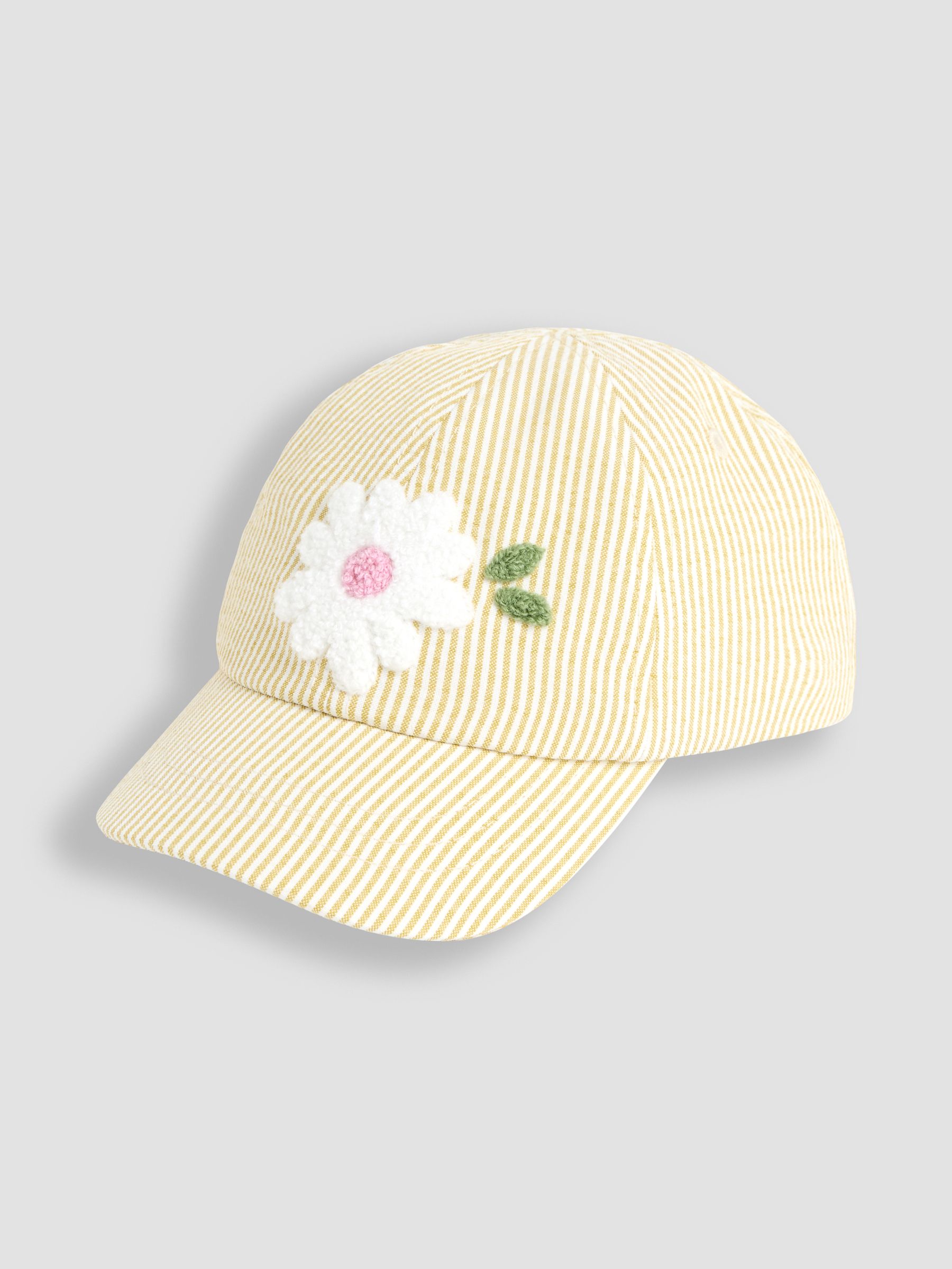 Yellow Appliqué Cap - Image 3 of 4