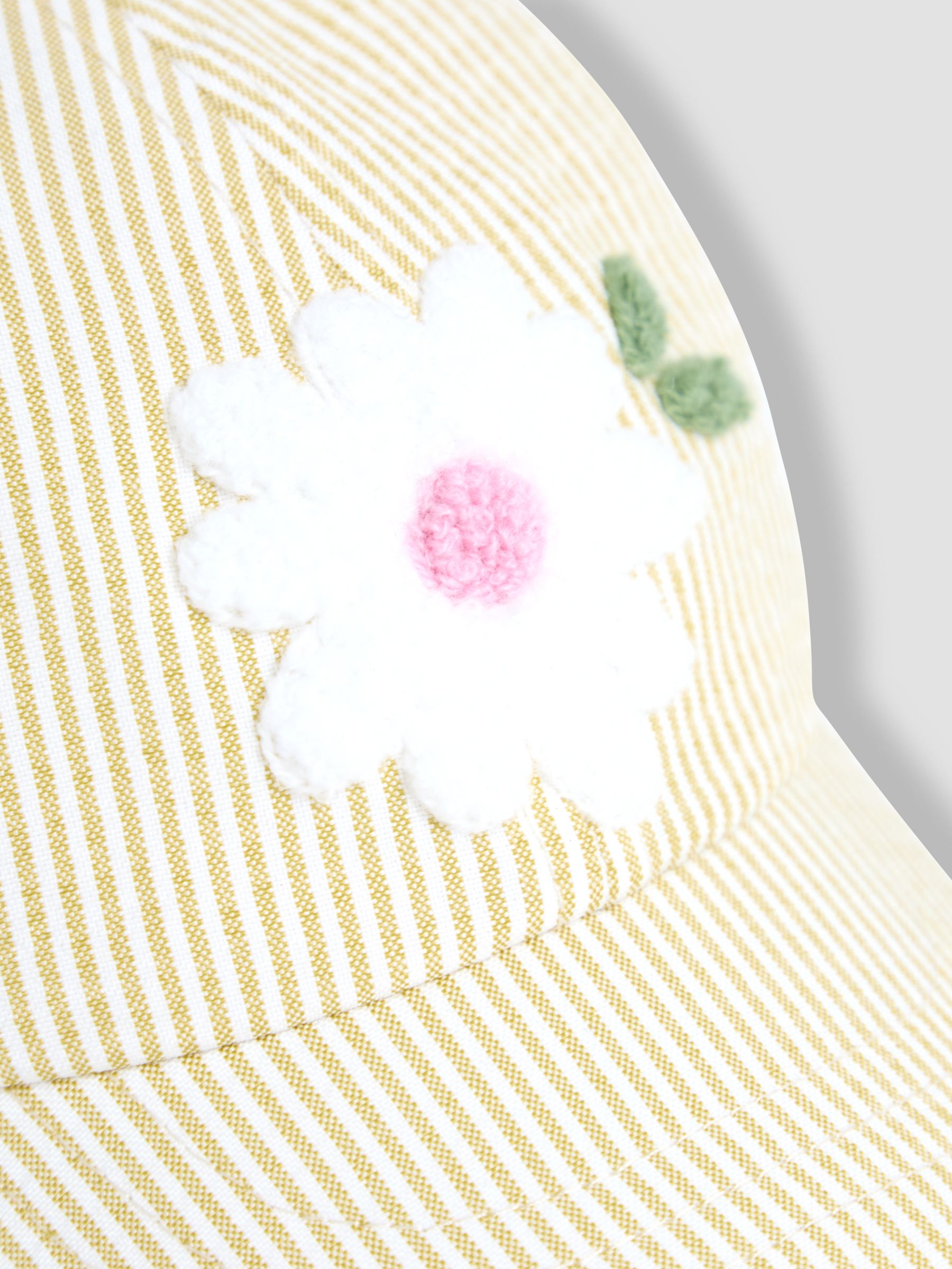 Yellow Appliqué Cap - Image 4 of 4