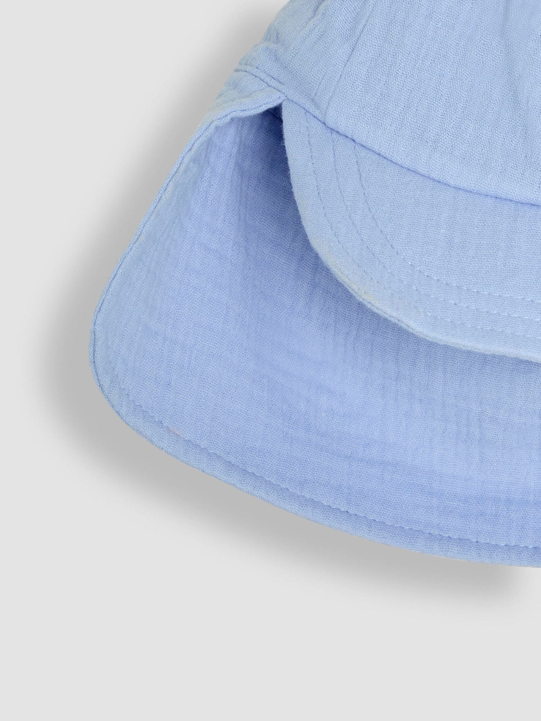 Blue Muslin Legionnaire Cap - Image 3 of 3