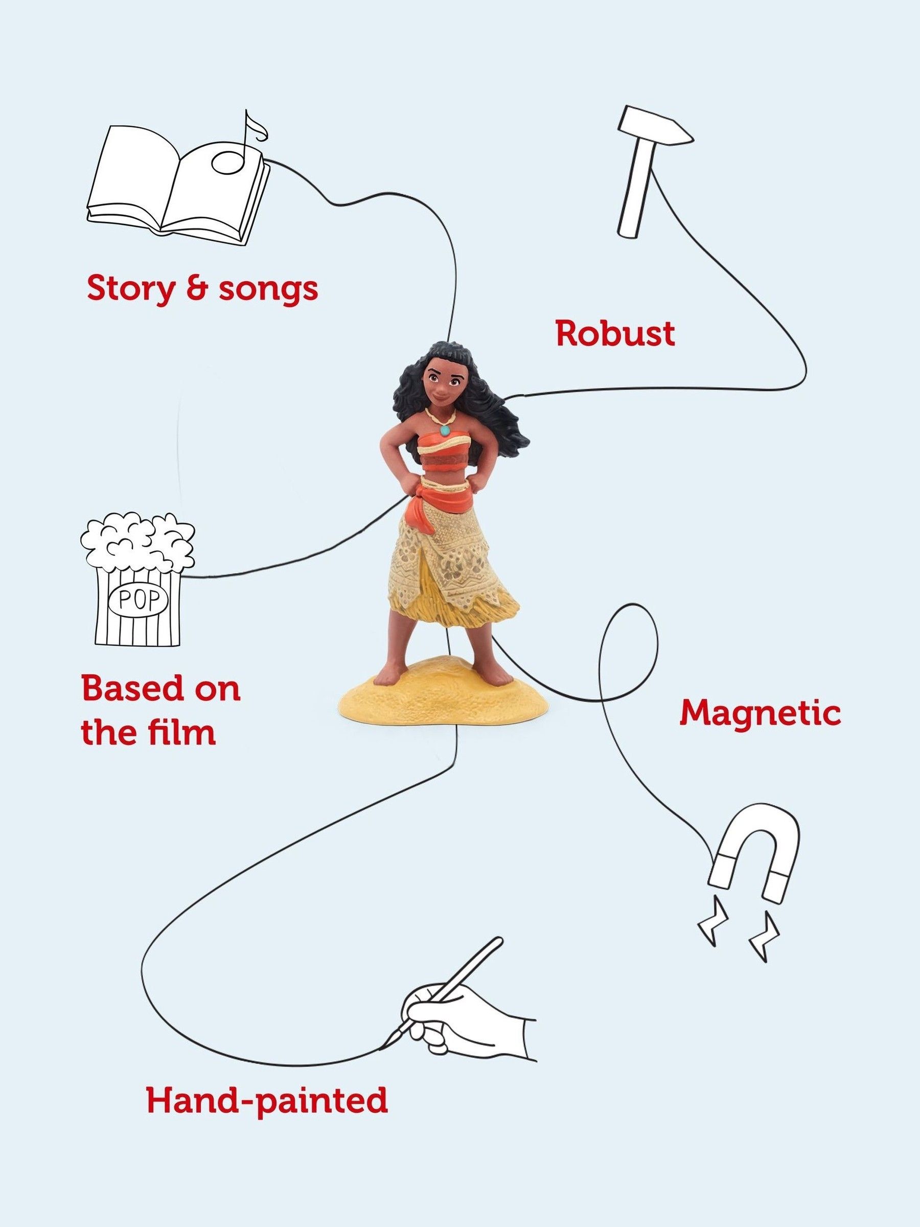 Tonies Disney - Moana Tonie Audio Character - Image 3 of 6