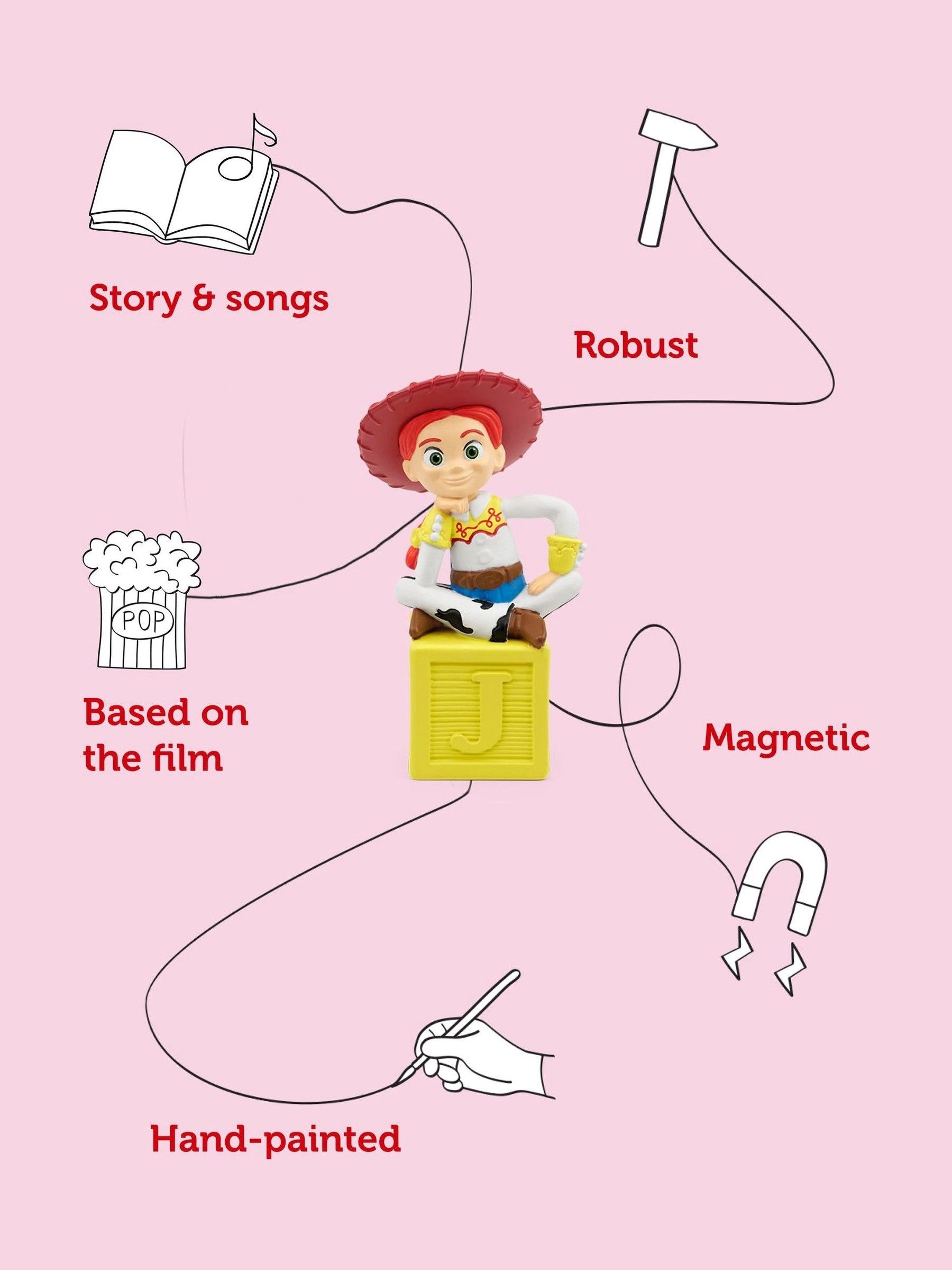 Tonies Disney Toy Story Jesse Tonie Audio Character - Image 3 of 6