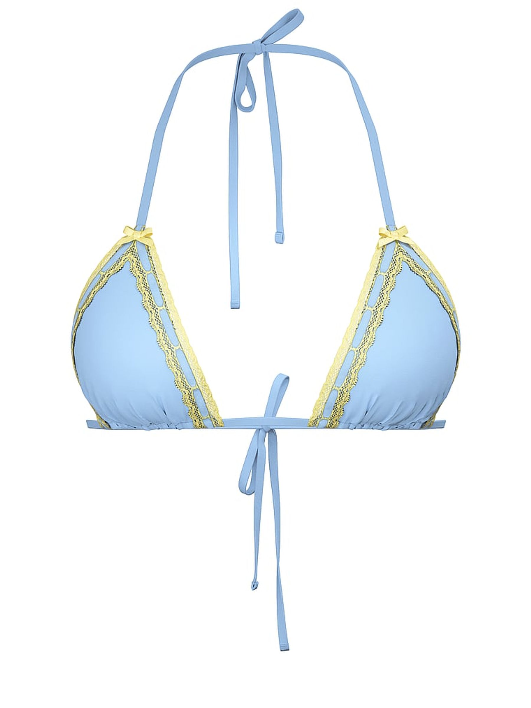 Smooth Sailing Blue Cape May Triangle Bikini Top - Image 3 of 3