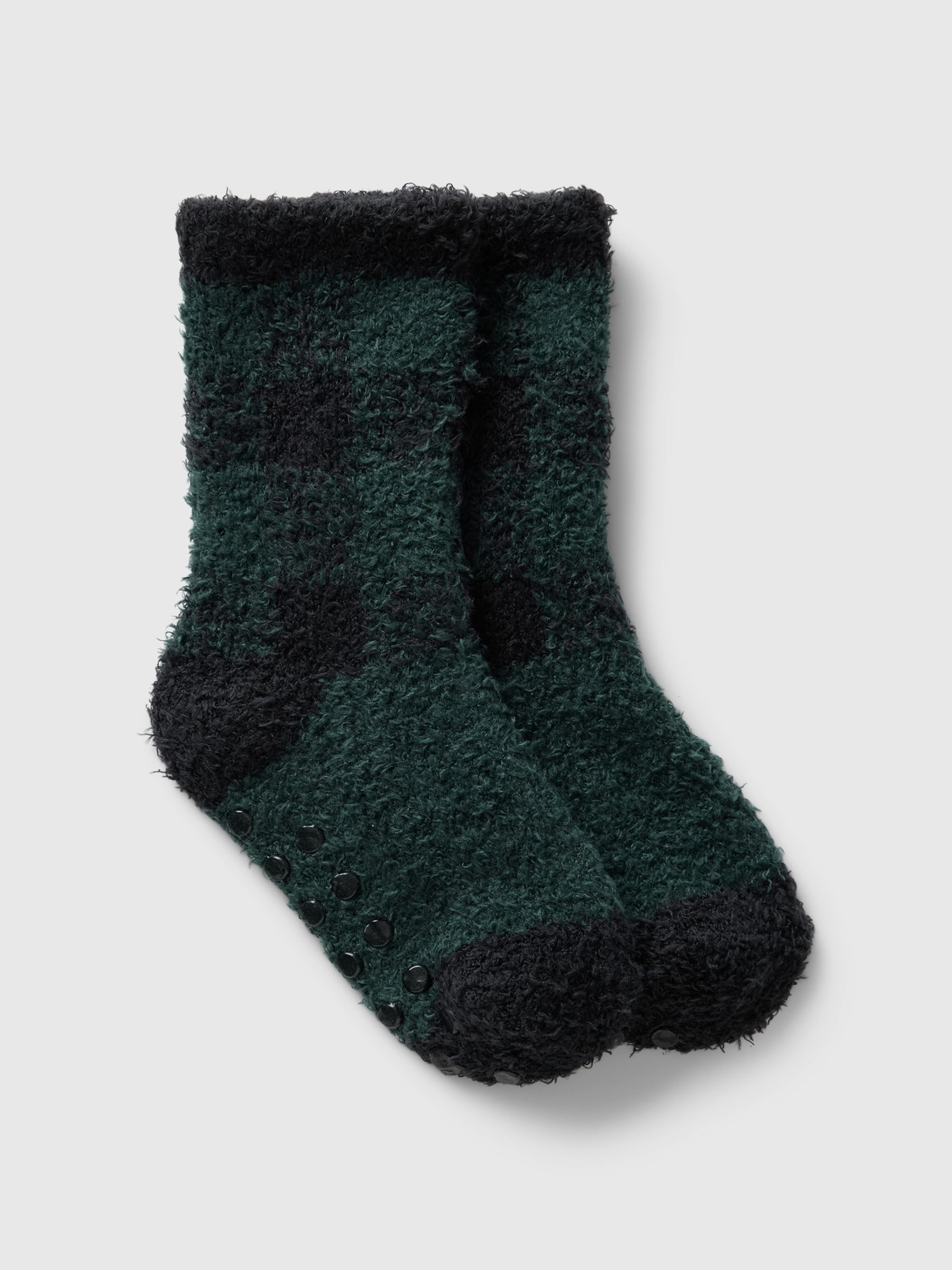 Black Cosy Fluffy Christmas Socks (Newborn-5yrs) - Image 1 of 1