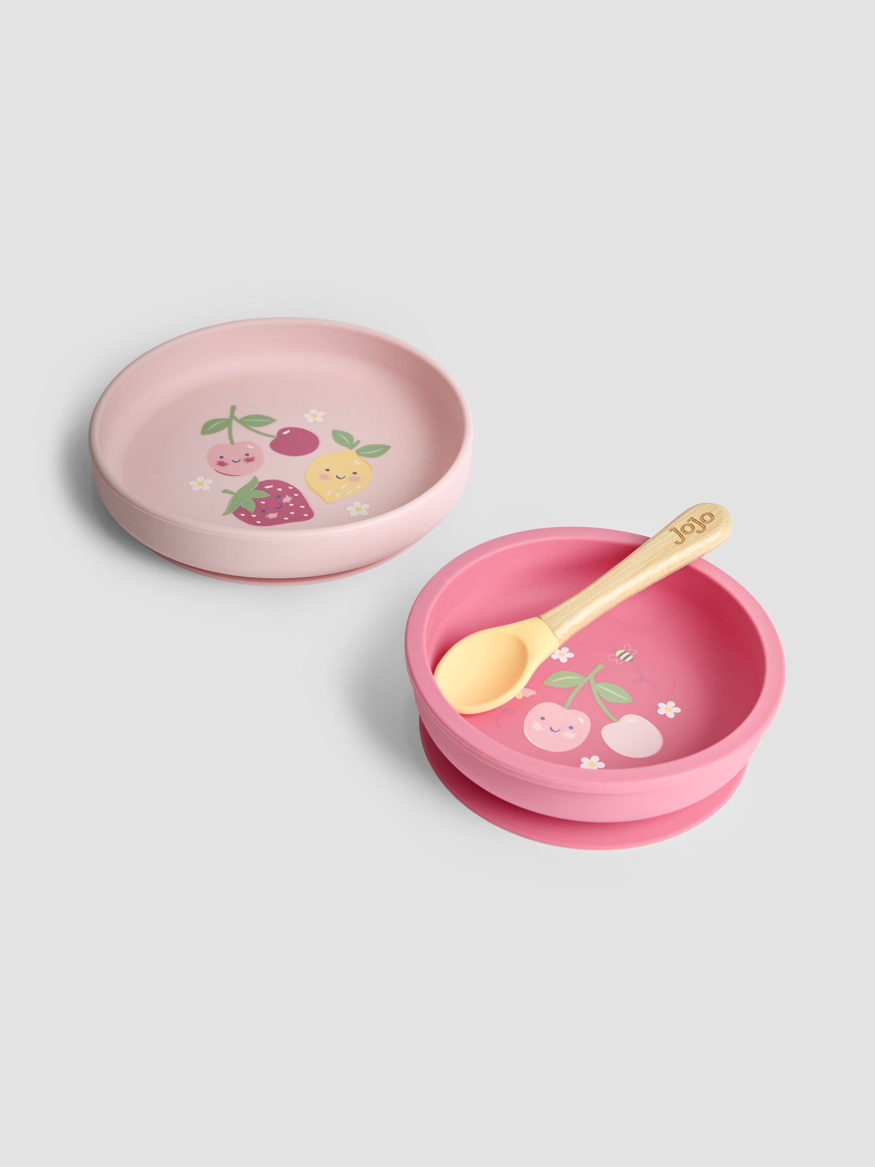 Printed Silicone Mealtime Set - Image 1 of 6