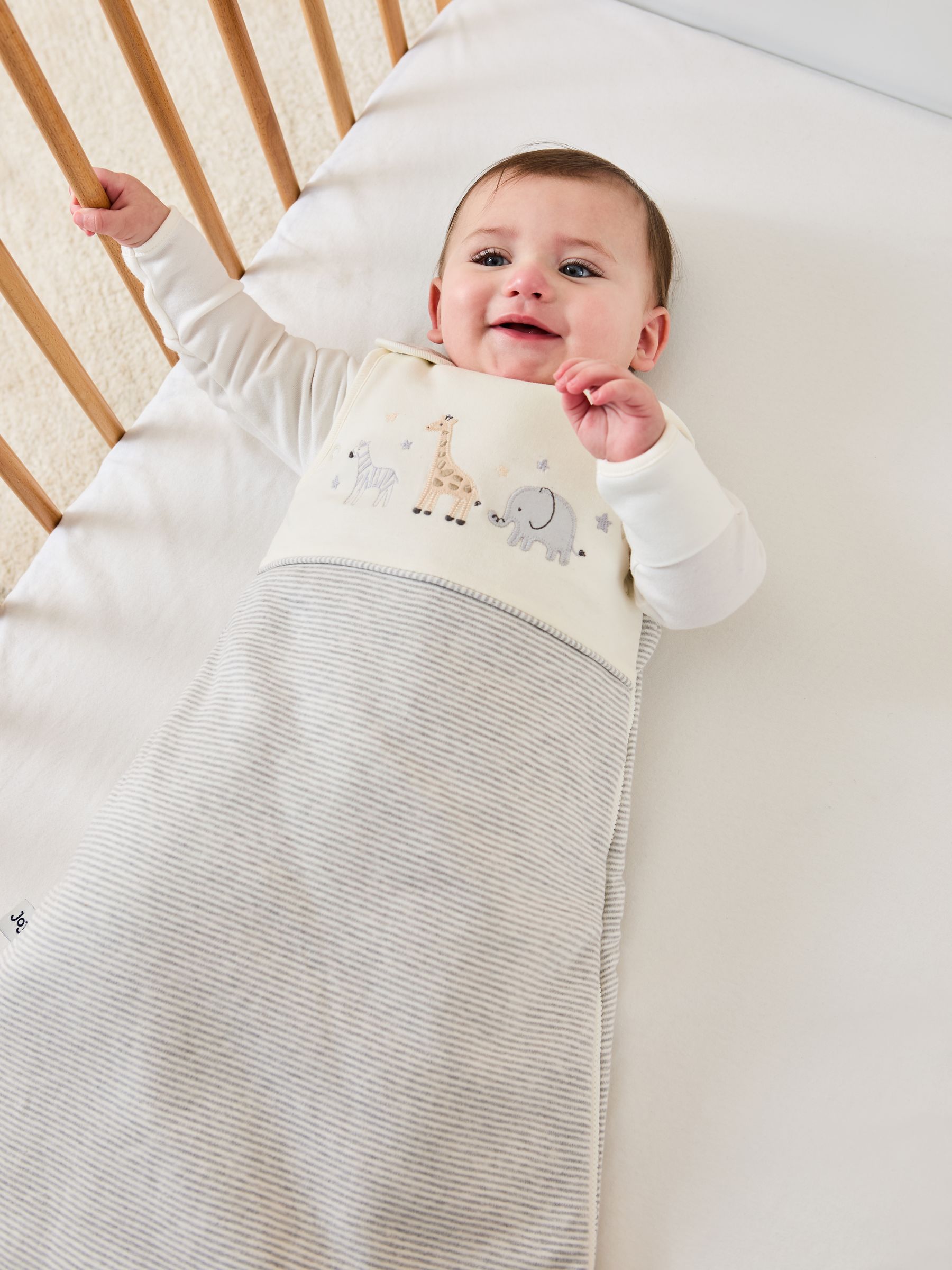 Safari Appliqué 2.5 Tog Baby Sleeping Bag - Image 3 of 5