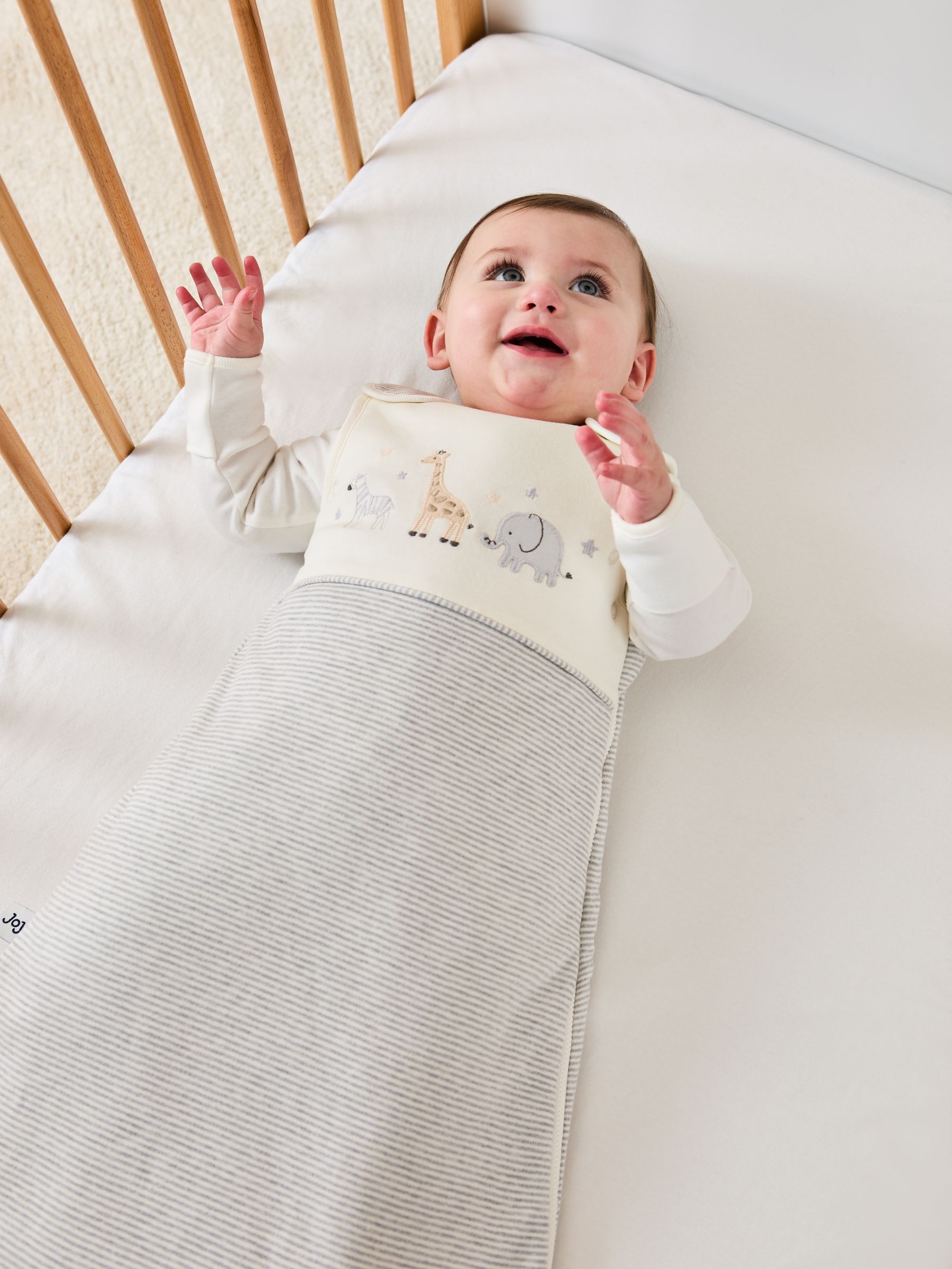 Safari Appliqué 2.5 Tog Baby Sleeping Bag - Image 4 of 5