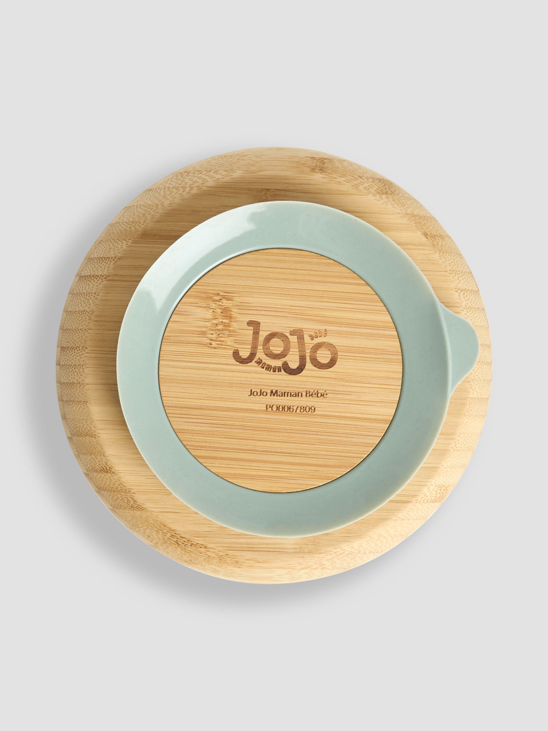 Bamboo Plate with Suction & Spoon - Image 4 of 4