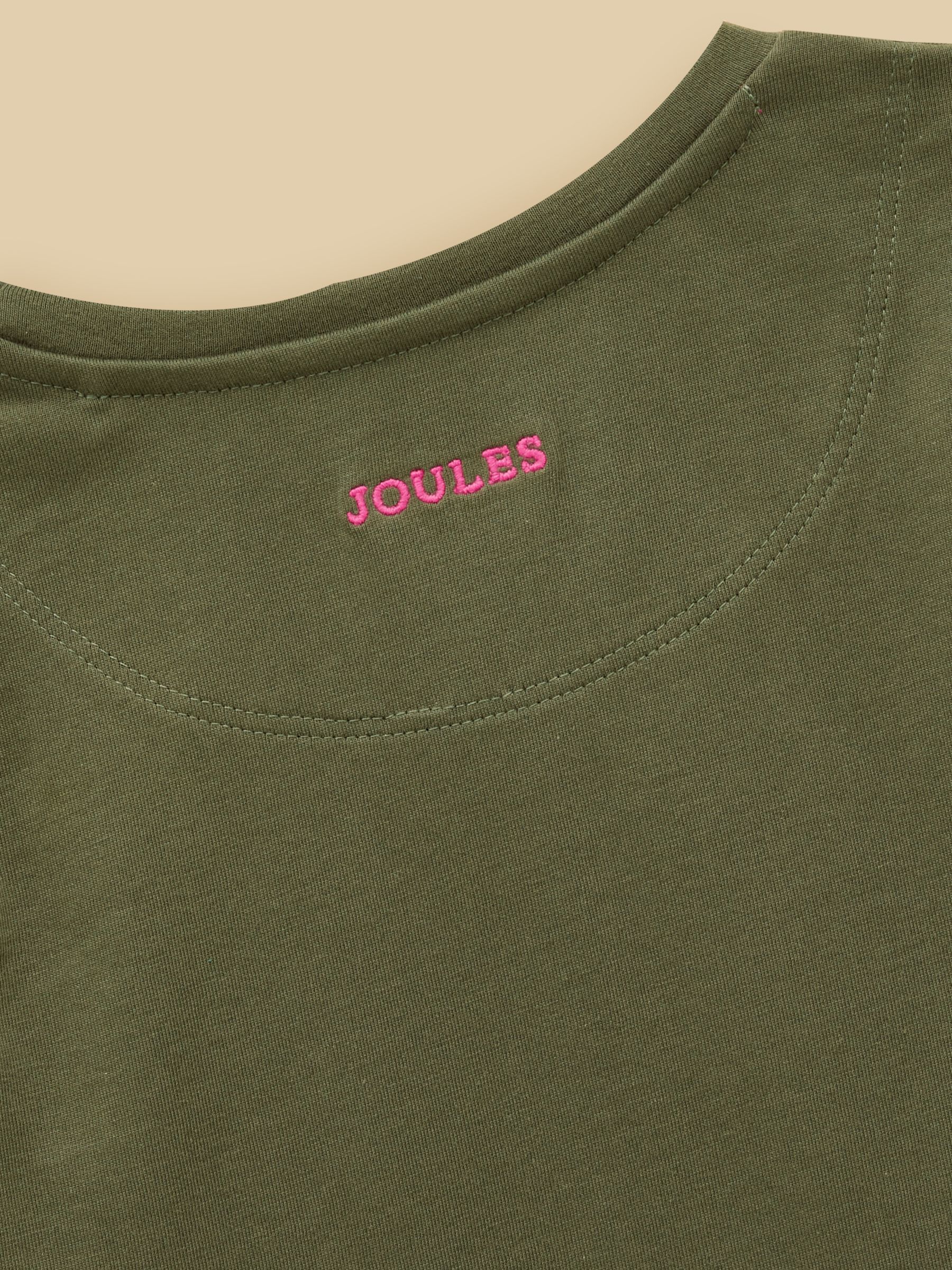 Girls' Khaki Print & Navy Stripe Long Sleeve Top 2 Pack - Image 11 of 11