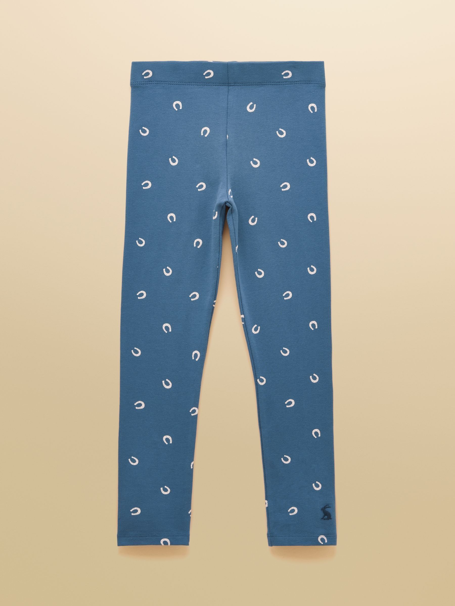 Blue Girls' Printed Jersey Leggings - Image 1 of 4