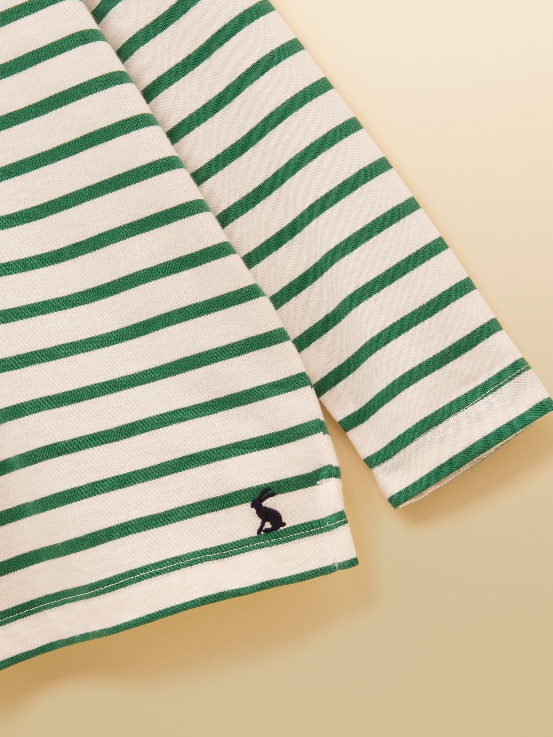 Boys' Yellow Print & Green Stripe Long Sleeve Tops 2 Pack - Image 5 of 11