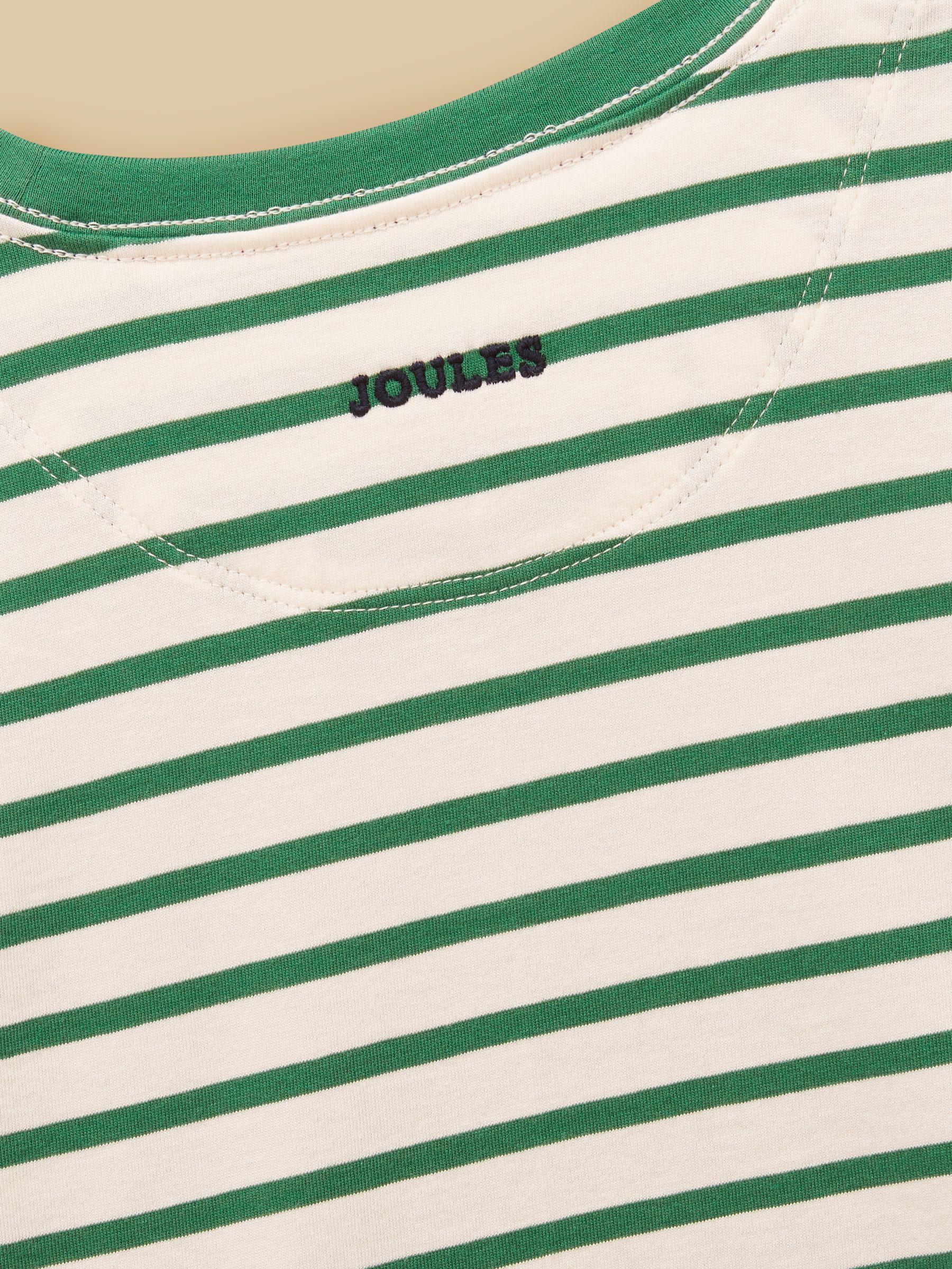 Boys' Yellow Print & Green Stripe Long Sleeve Tops 2 Pack - Image 6 of 11