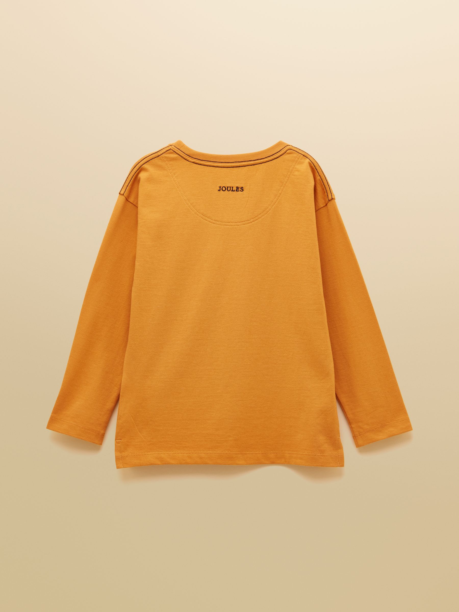 Boys' Yellow Print & Green Stripe Long Sleeve Tops 2 Pack - Image 8 of 11