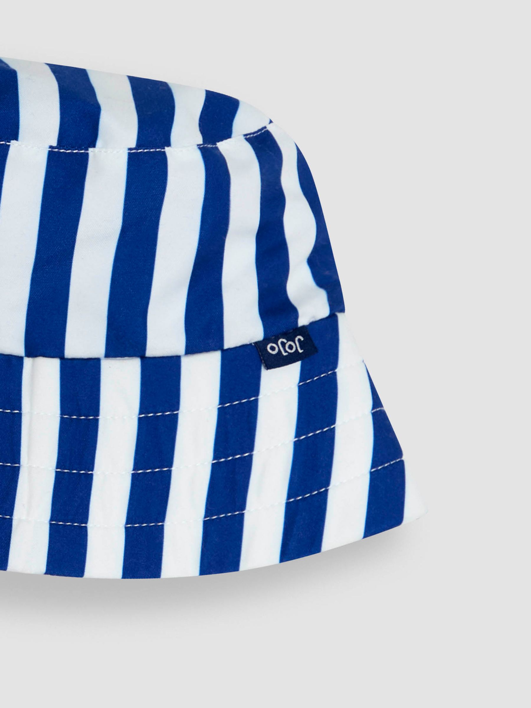 Navy Stripe Sun Hat - Image 3 of 3