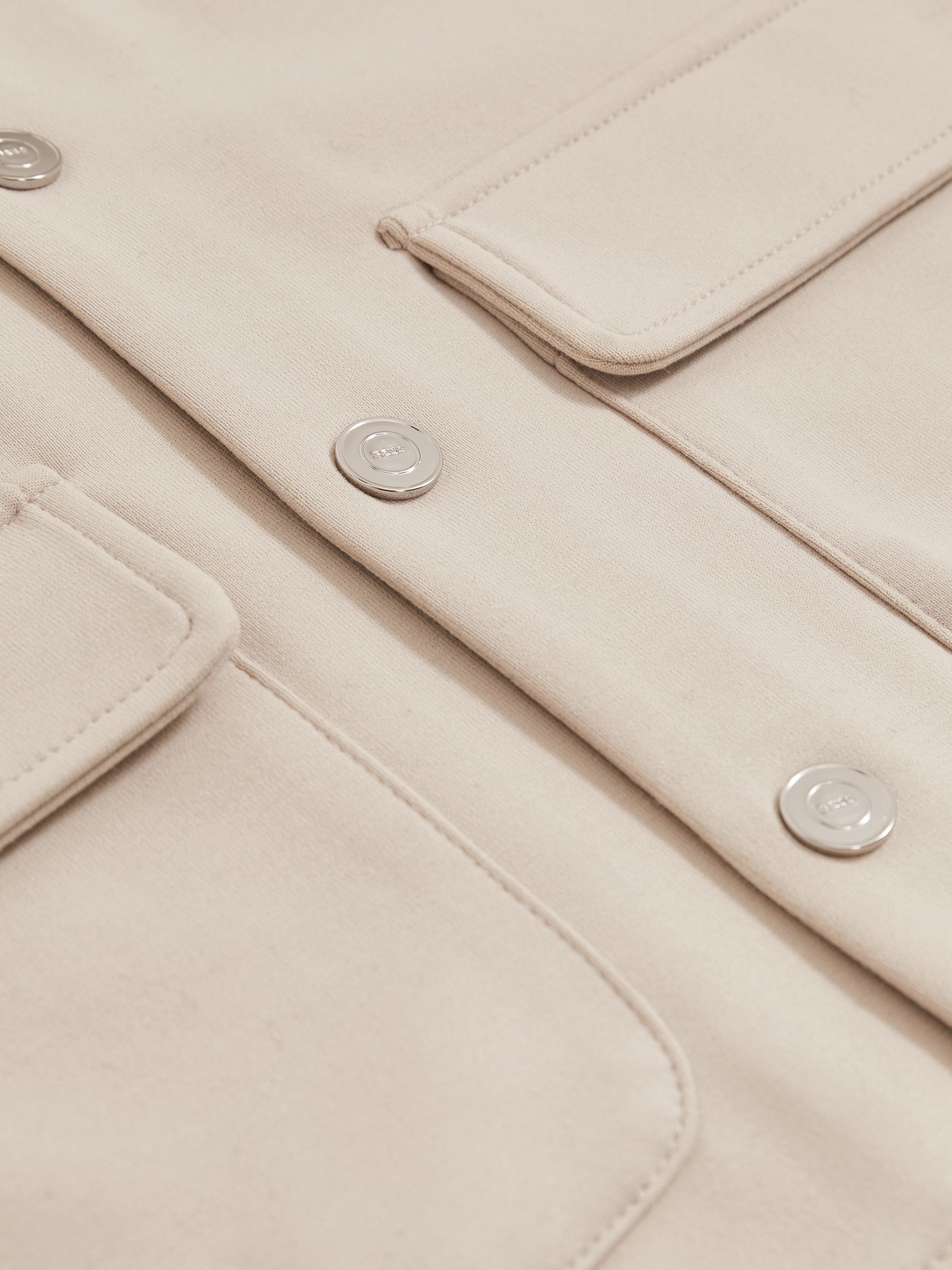 3-9 yrs Interlock Funnel-Neck Jacket in Stone - Image 4 of 4