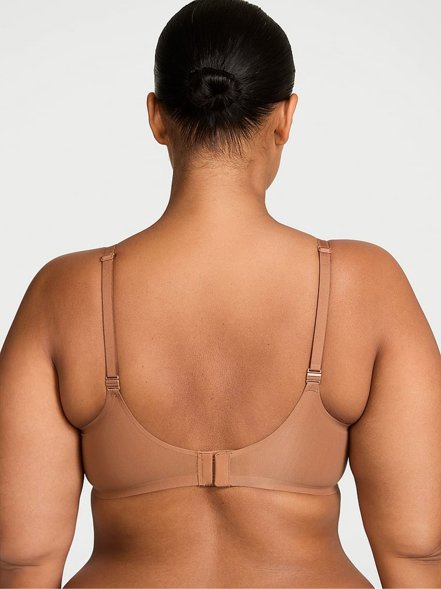 Caramel Nude SheerSmoothing™ Unlined Demi Bra - Image 2 of 3