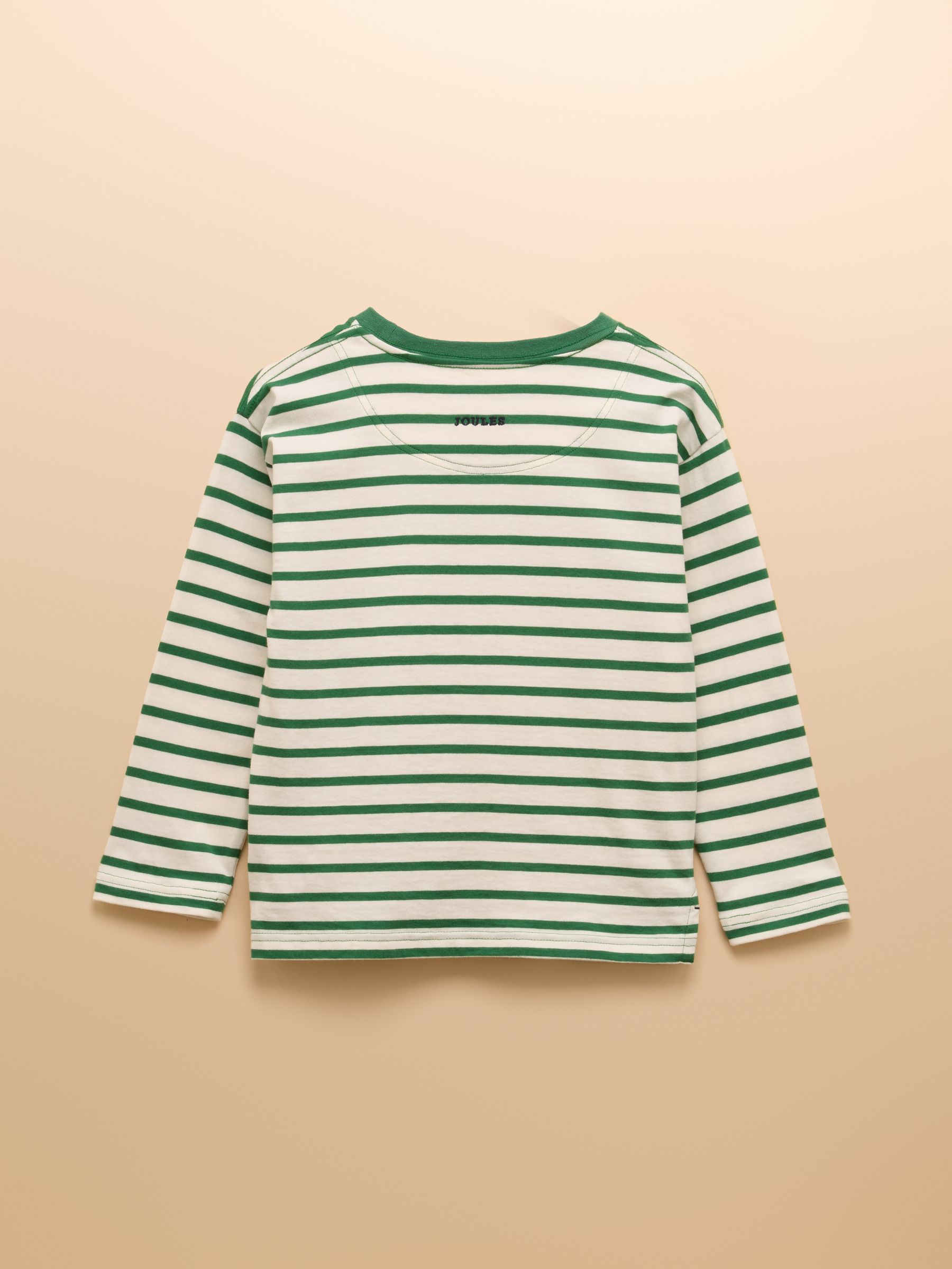 Boys' Jack Green/White Applique Long Sleeve Top - Image 2 of 5