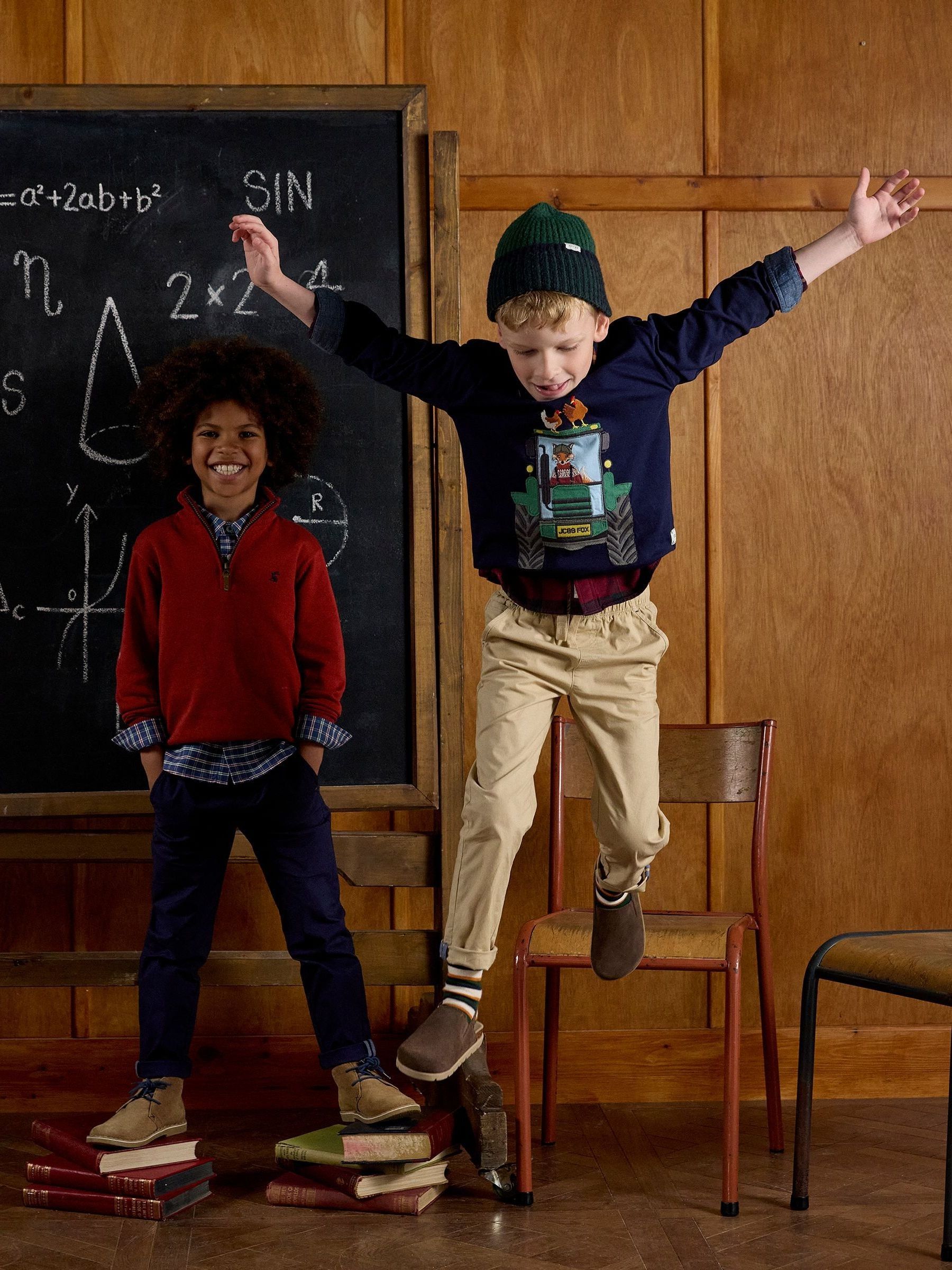 Boys' Jack Navy Applique Long Sleeve Top - Image 3 of 7