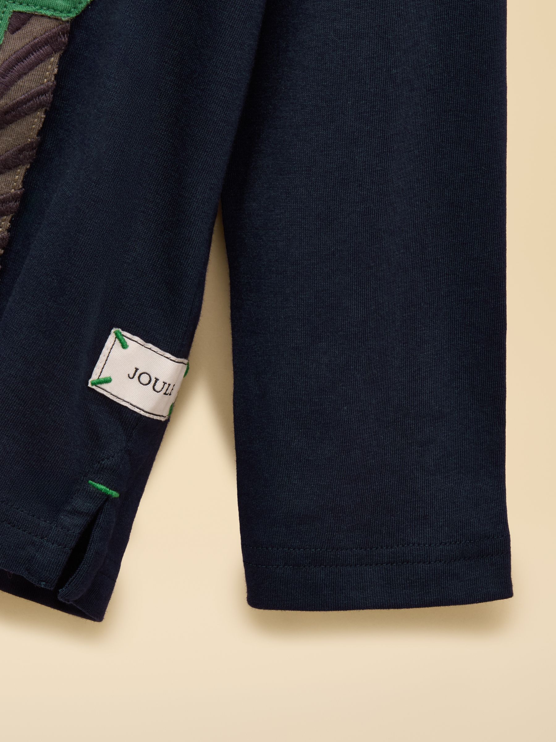 Boys' Jack Navy Applique Long Sleeve Top - Image 4 of 4