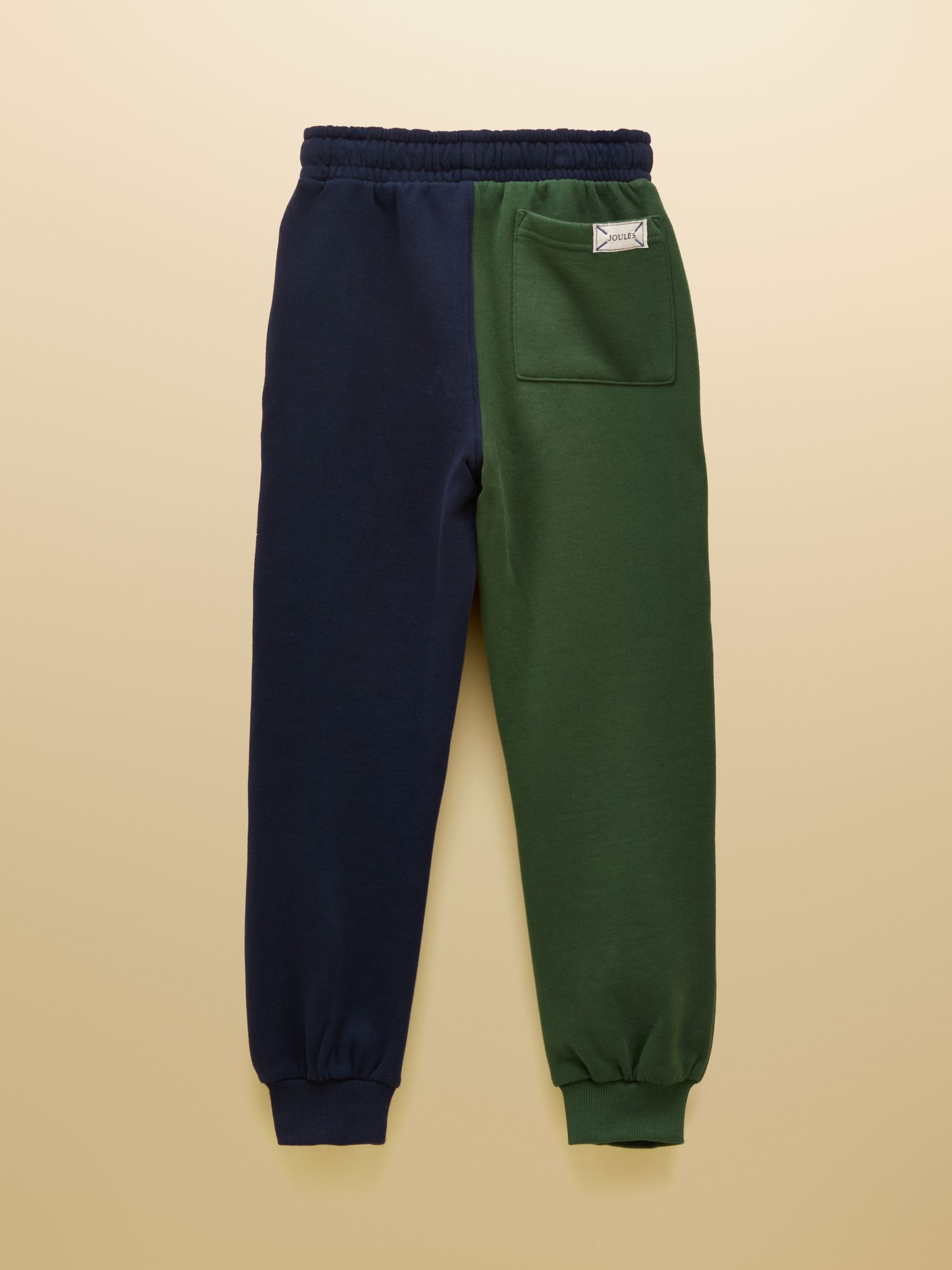 Boys' Ted Green/Blue Cuffed Joggers - Image 2 of 5 Boys' Ted Green/Blue Cuffed Joggers - Image 2 of 5