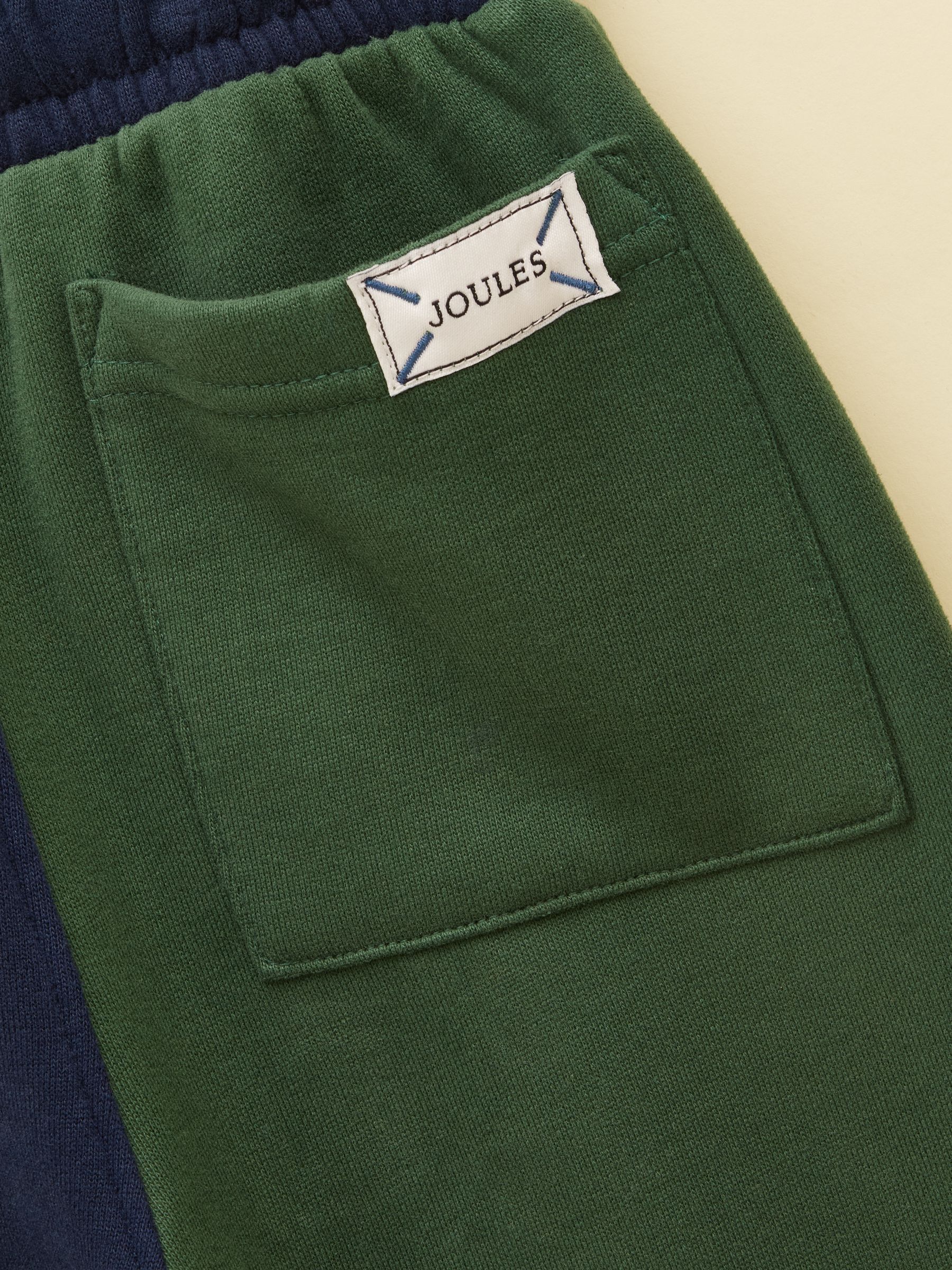 Boys' Ted Green/Blue Cuffed Joggers - Image 5 of 5