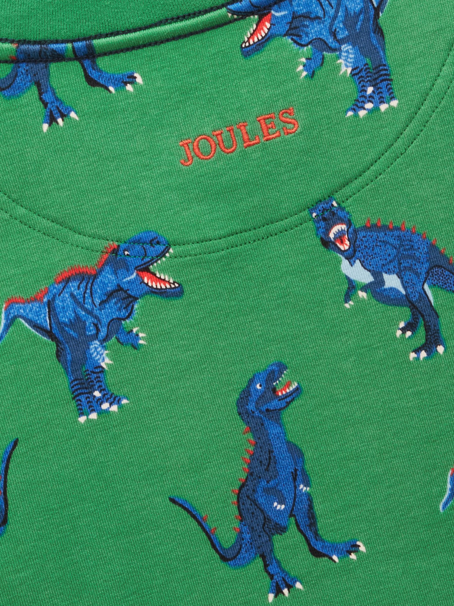 Boys' Kipwell Green Dino Long Sleeve Pyjama Set - Image 5 of 5