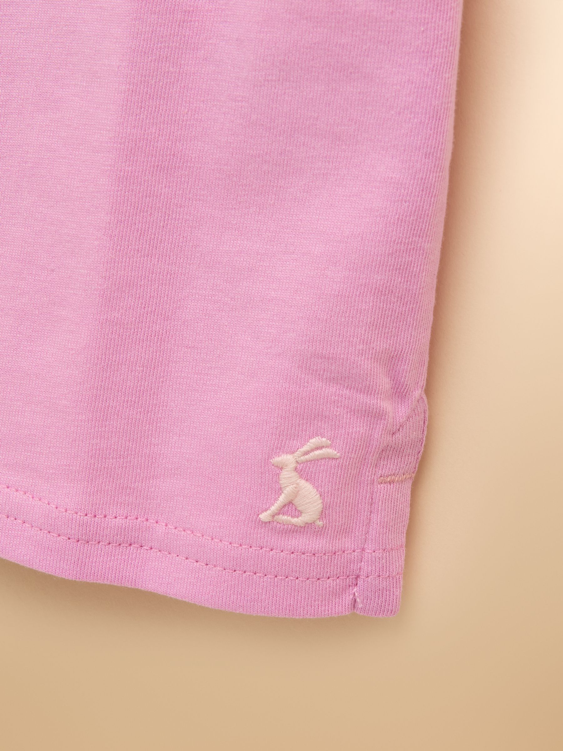 Girls' Fundays Purple Cat Short Sleeve Screenprint T-Shirt - Image 4 of 5