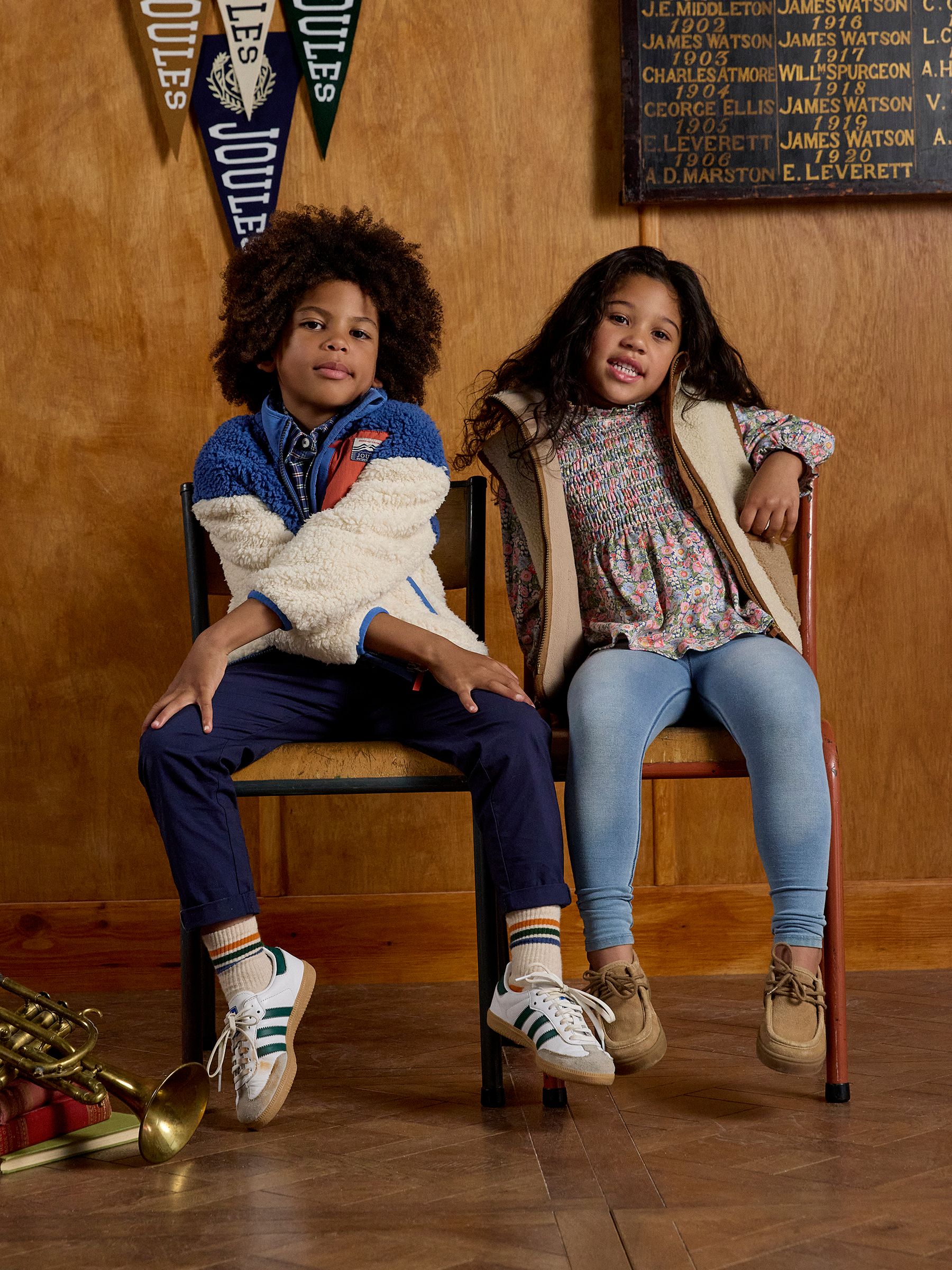 Girls' Gracie Pink Ditsy Long Sleeve Shirred Top - Image 3 of 8