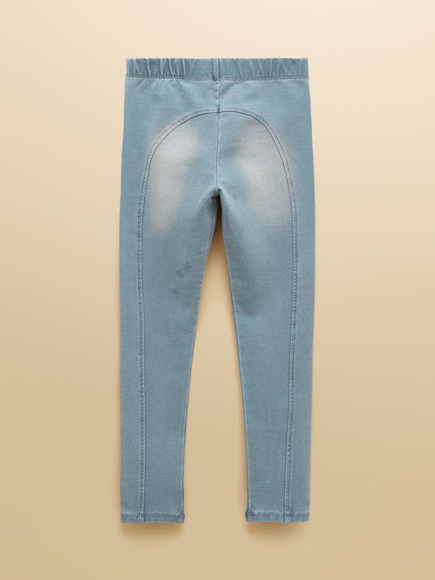 Girls' Trot Blue Denim-Look Leggings 2 Pack - Image 2 of 6