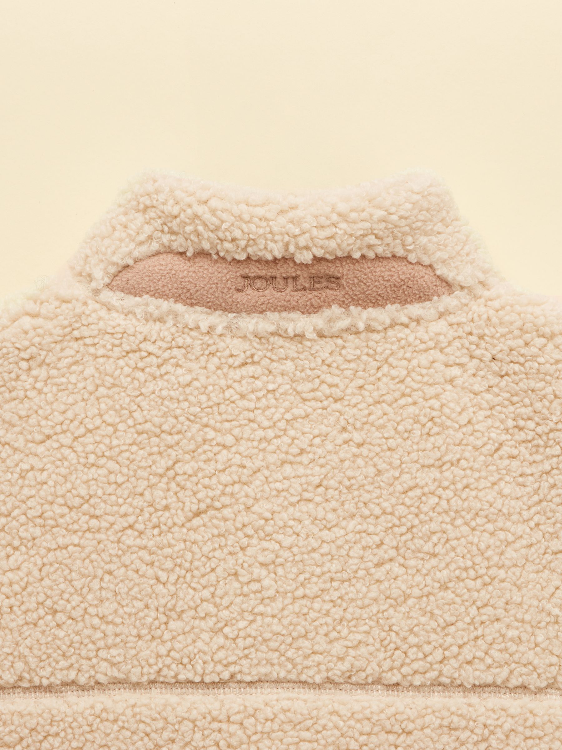 Kids' Sadie Stone Borg Fleece Gilet - Image 4 of 4 Kids' Sadie Stone Borg Fleece Gilet - Image 4 of 4