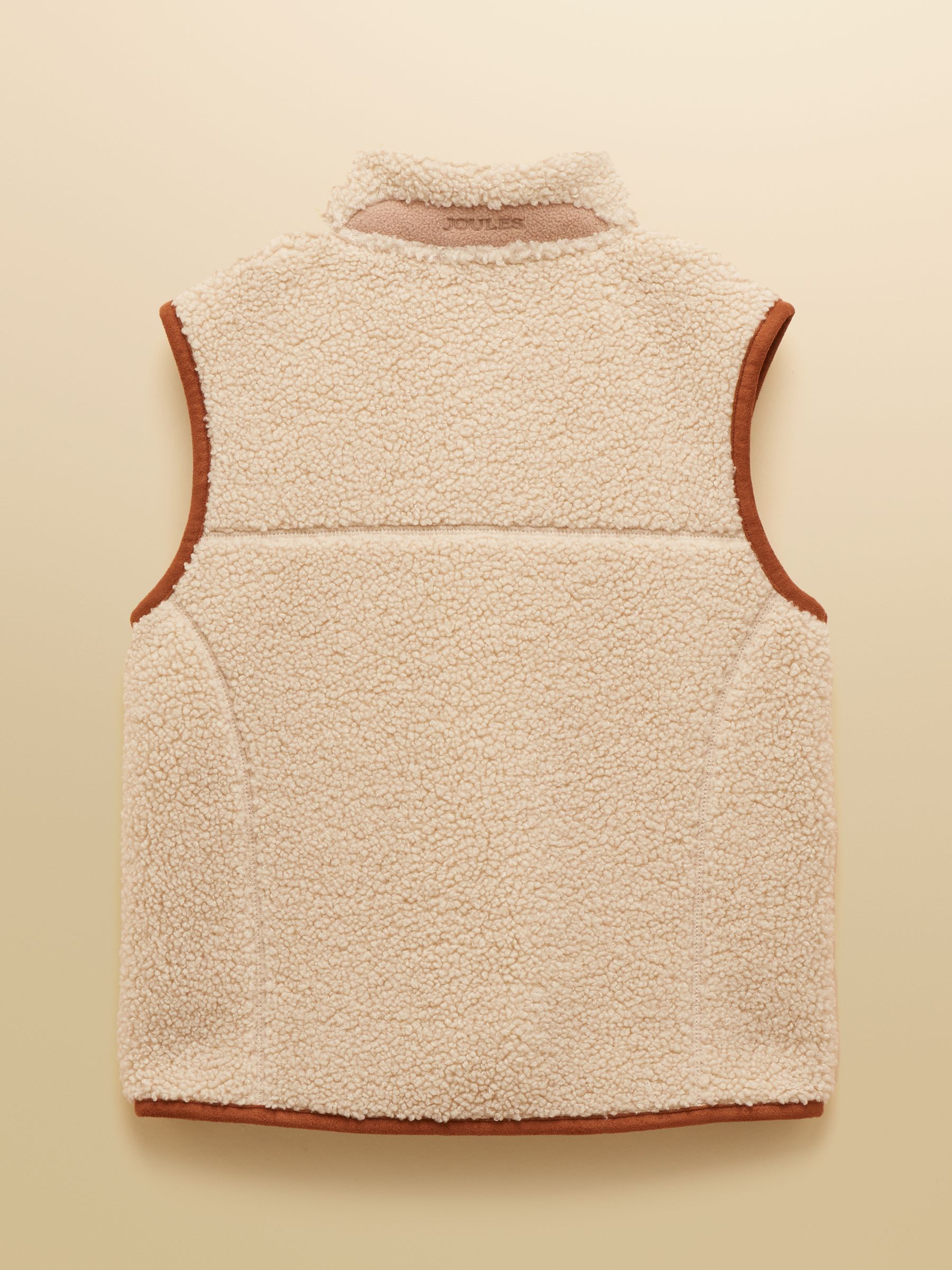 Kids' Sadie Stone Borg Fleece Gilet - Image 6 of 8