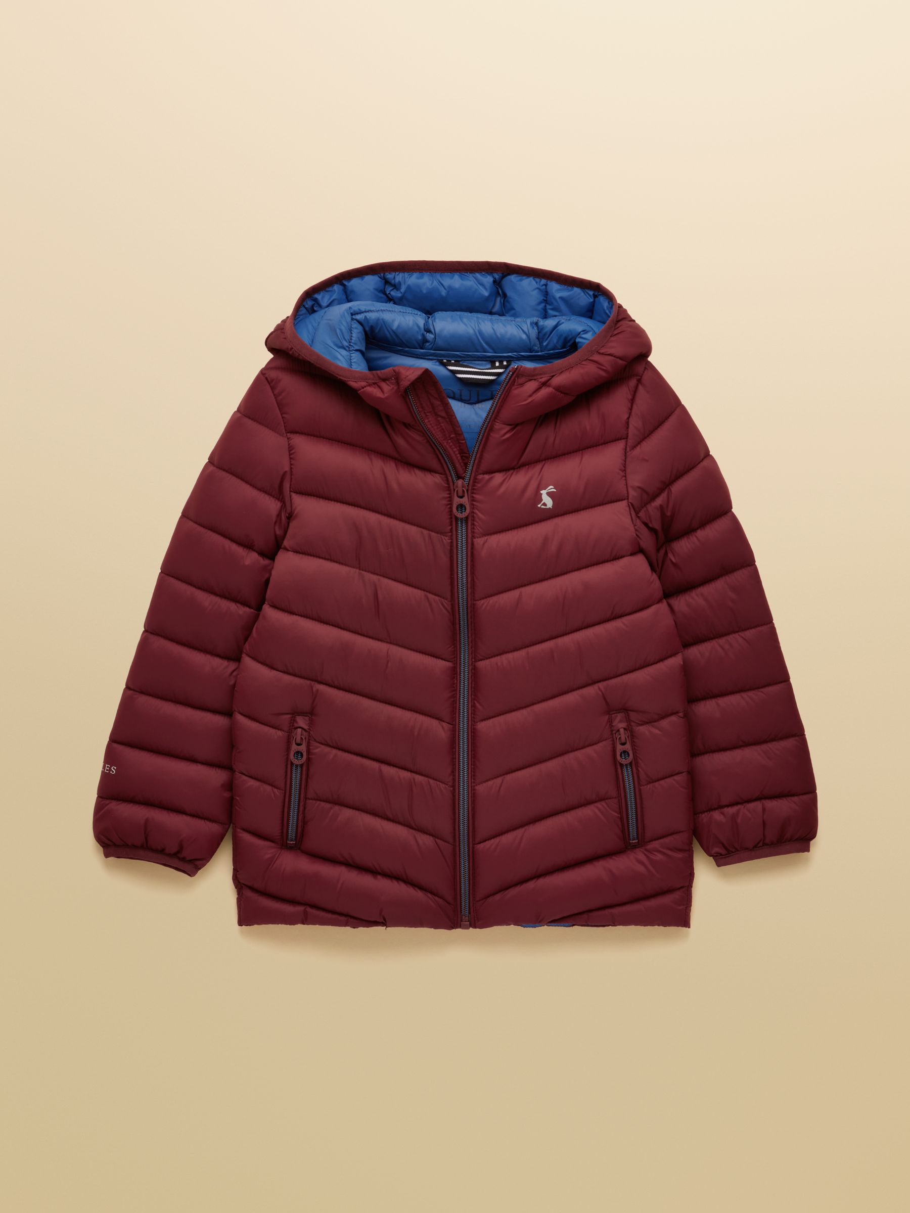 Kids' Cairn Burgundy Showerproof Padded Coat - Image 1 of 8 Kids' Cairn Burgundy Showerproof Padded Coat - Image 1 of 8