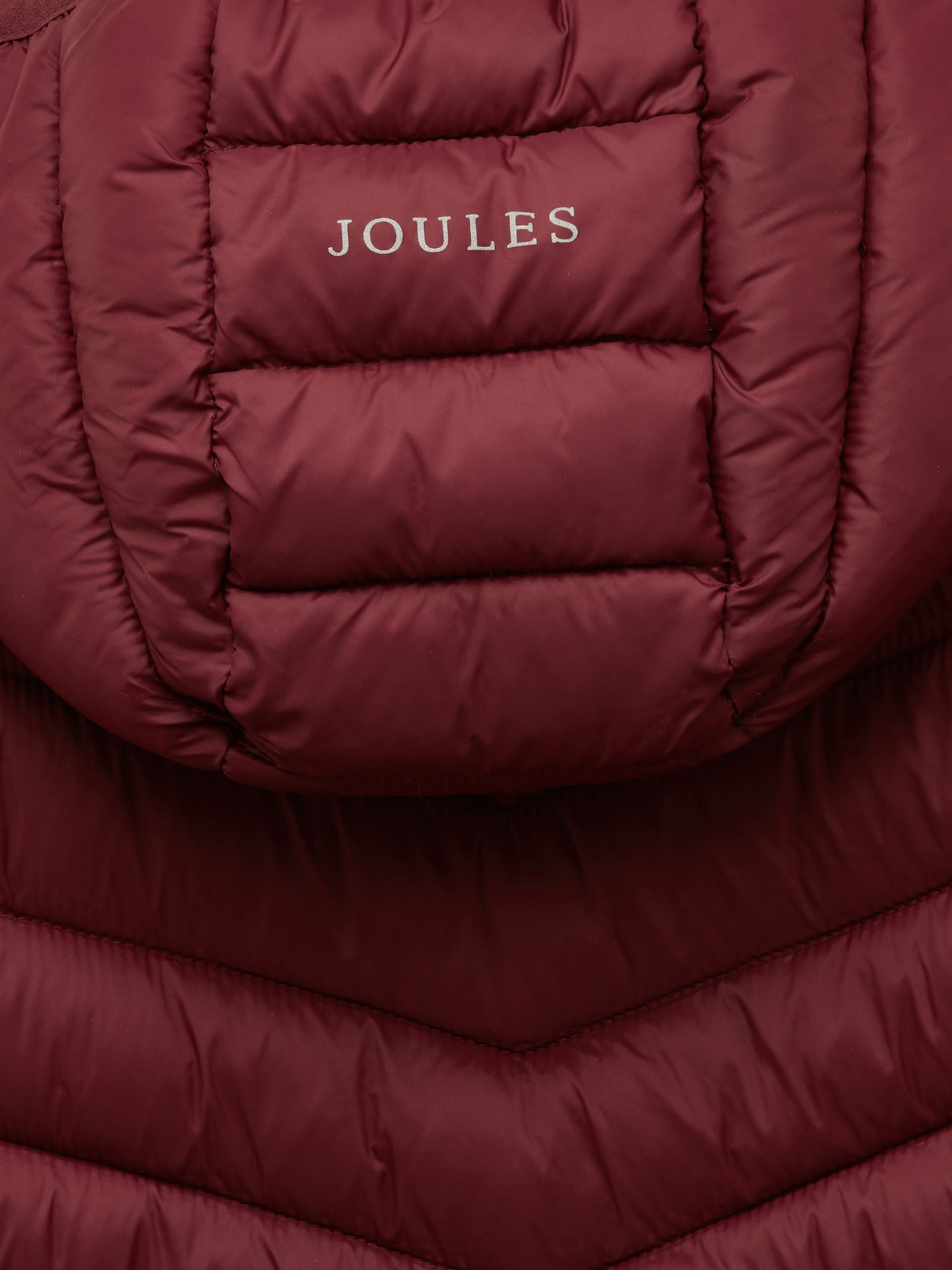 Kids' Cairn Burgundy Showerproof Padded Coat - Image 5 of 5
