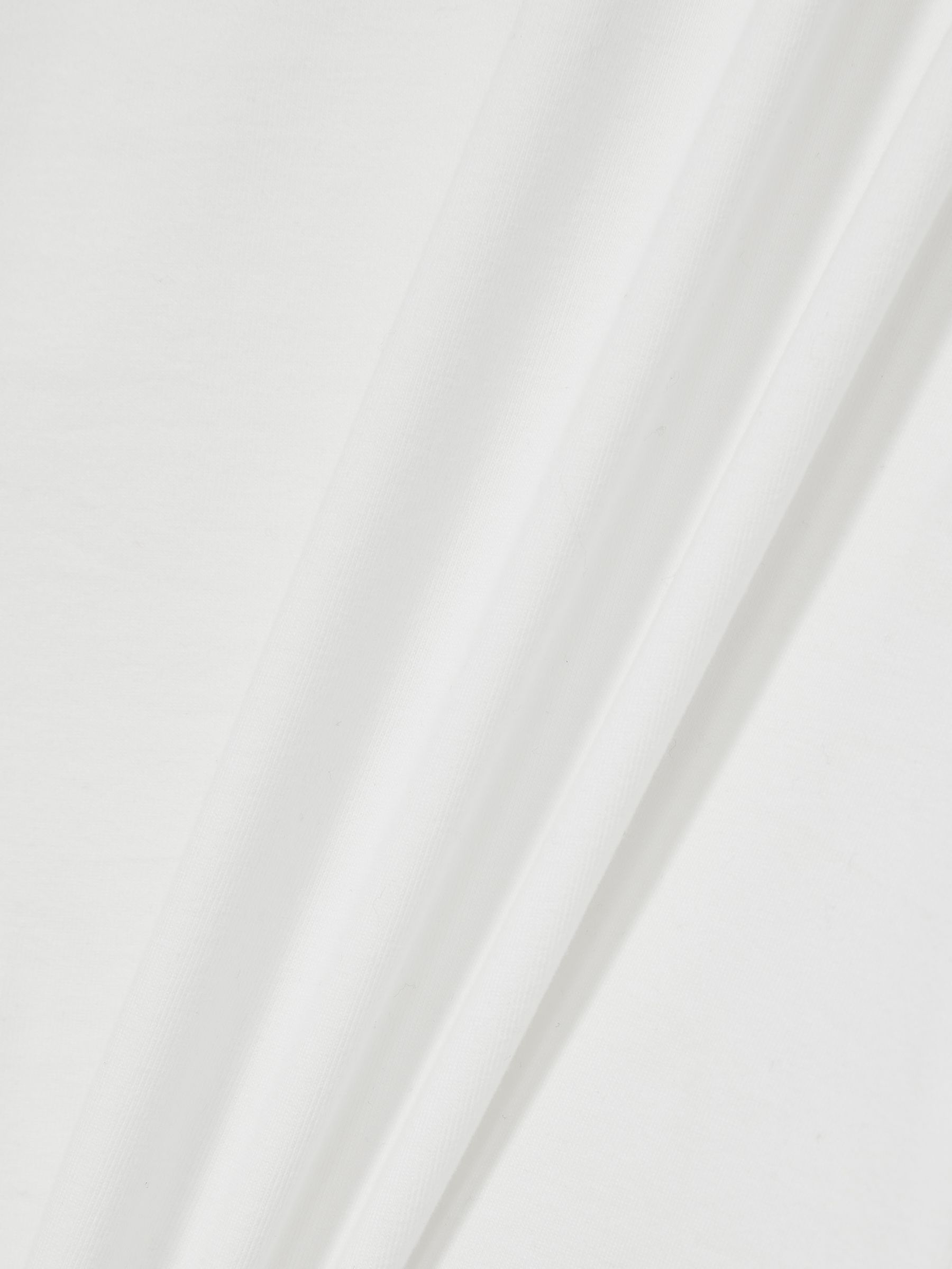 Racerback 100% Cotton Vest Top in White - Image 6 of 6