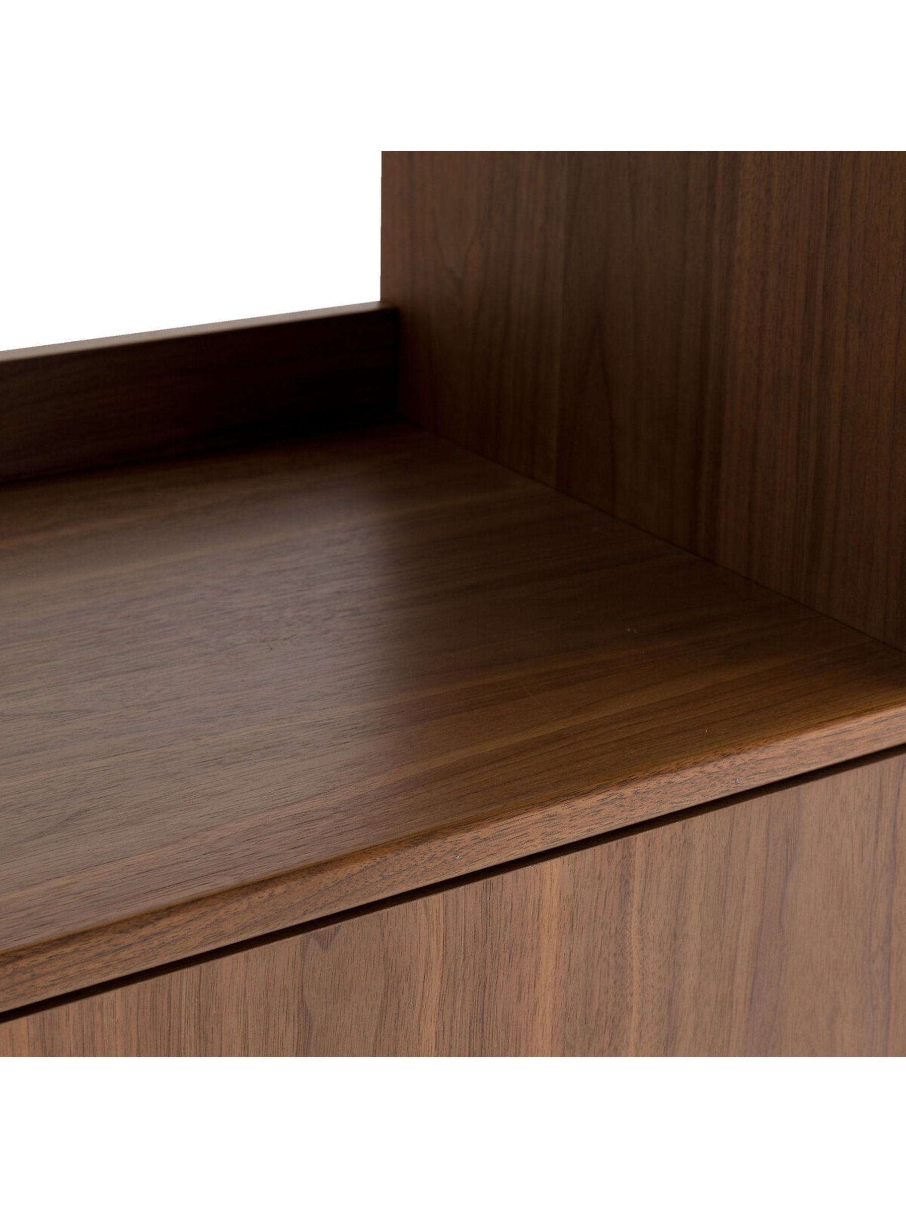 La Redoute Intérieurs Walnut Larsen Vintage Walnut Bookcase - Image 4 of 6