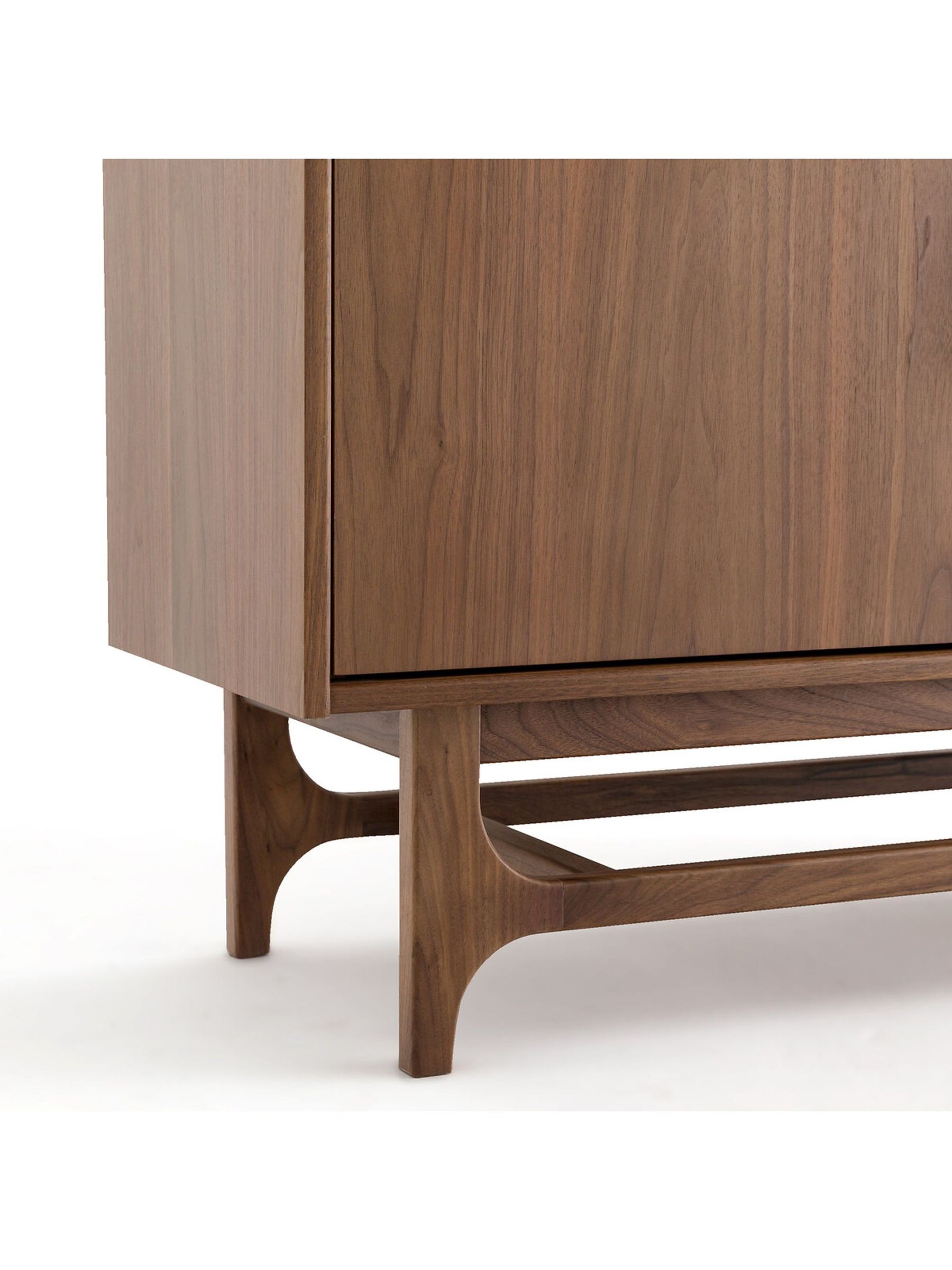 La Redoute Intérieurs Walnut Larsen Vintage Walnut Bookcase - Image 5 of 6