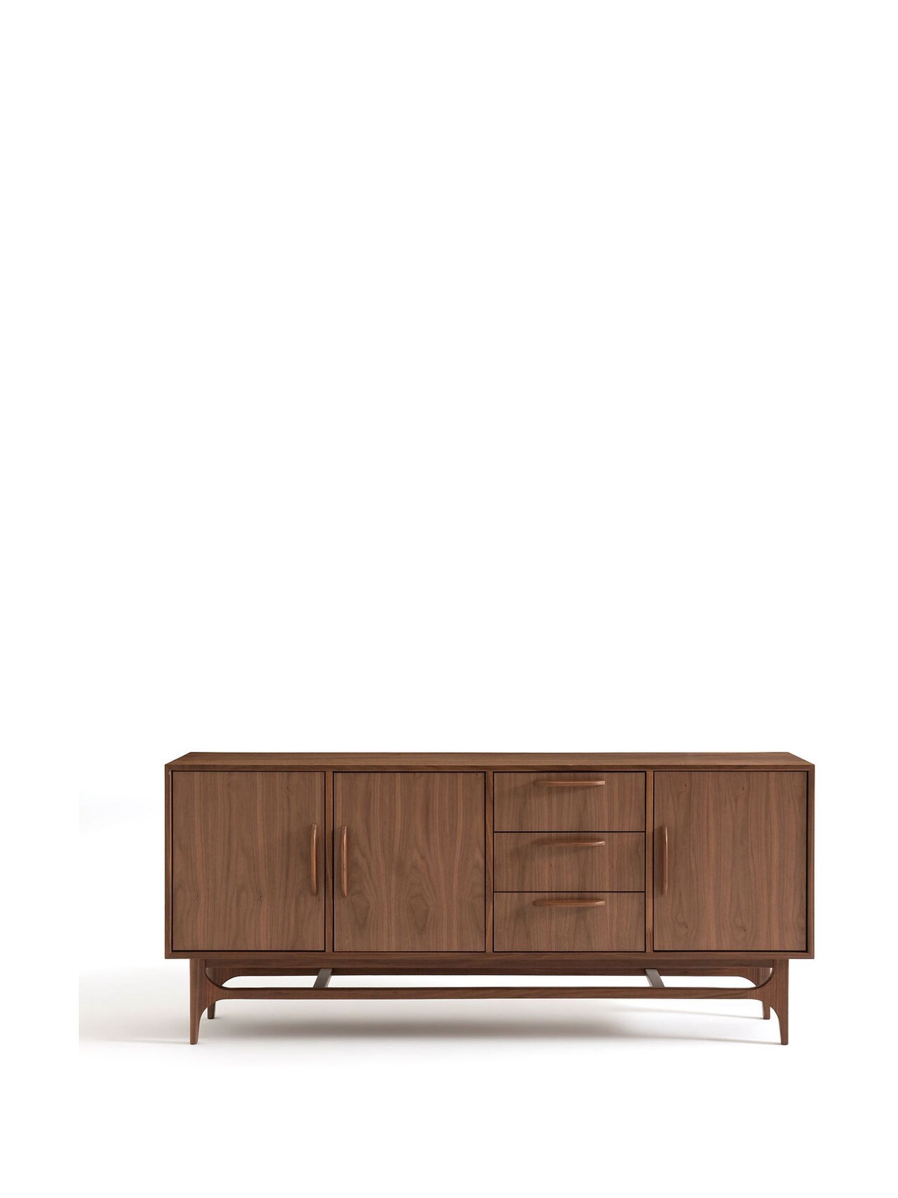 La Redoute Intérieurs Walnut Larsen Walnut Sideboard - Image 2 of 6 La Redoute Intérieurs Walnut Larsen Walnut Sideboard - Image 2 of 6