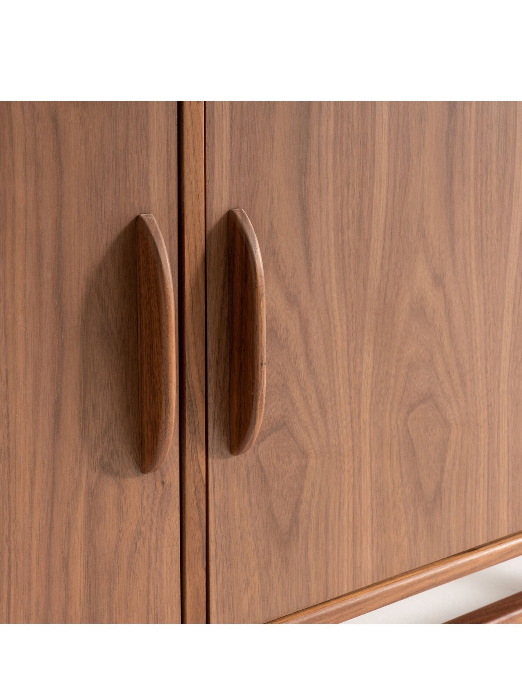 La Redoute Intérieurs Walnut Larsen Walnut Sideboard - Image 5 of 6