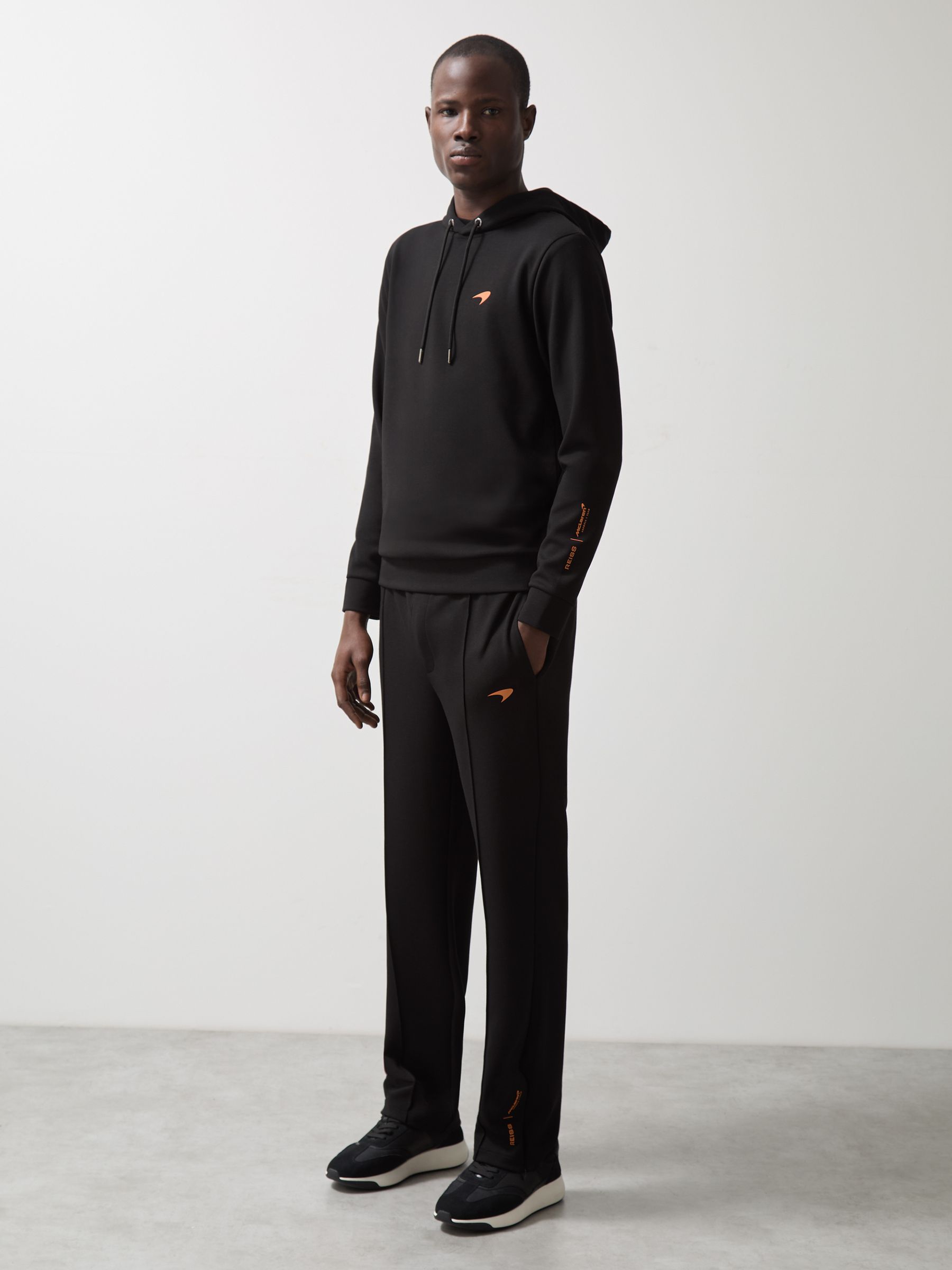 McLaren F1 Team Interlock Joggers in Black - Image 1 of 8