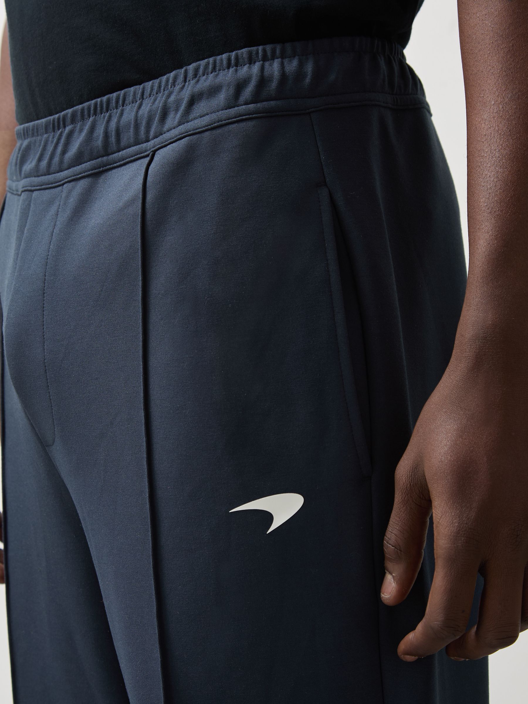 McLaren F1 Team Interlock Joggers in Airforce Blue - Image 4 of 8